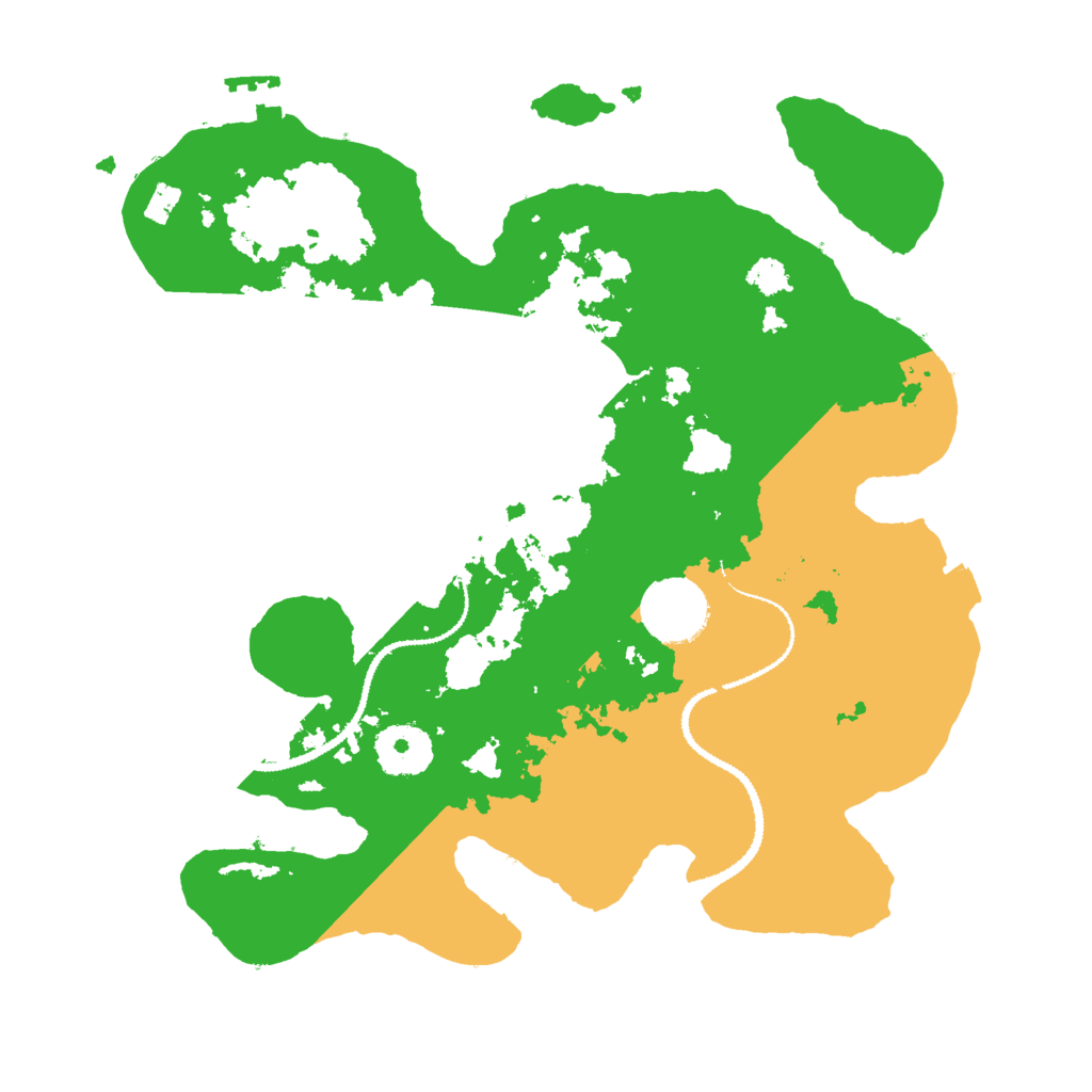 Biome Rust Map: Procedural Map, Size: 3000, Seed: 812