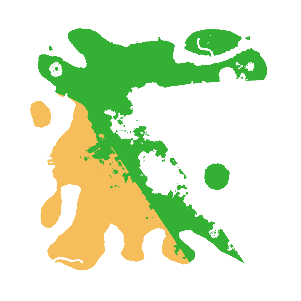 Biome Rust Map: Procedural Map, Size: 3250, Seed: 1945923959