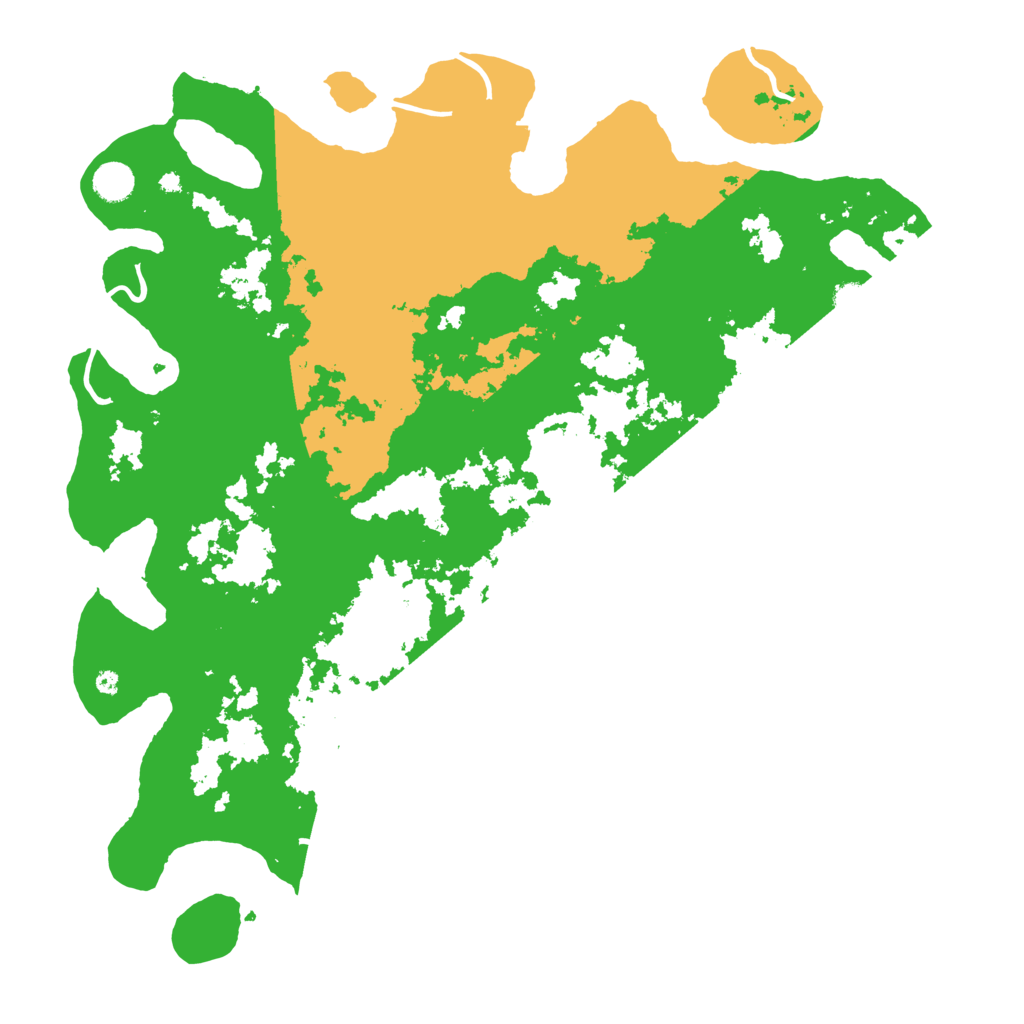 Biome Rust Map: Procedural Map, Size: 4500, Seed: 291464548