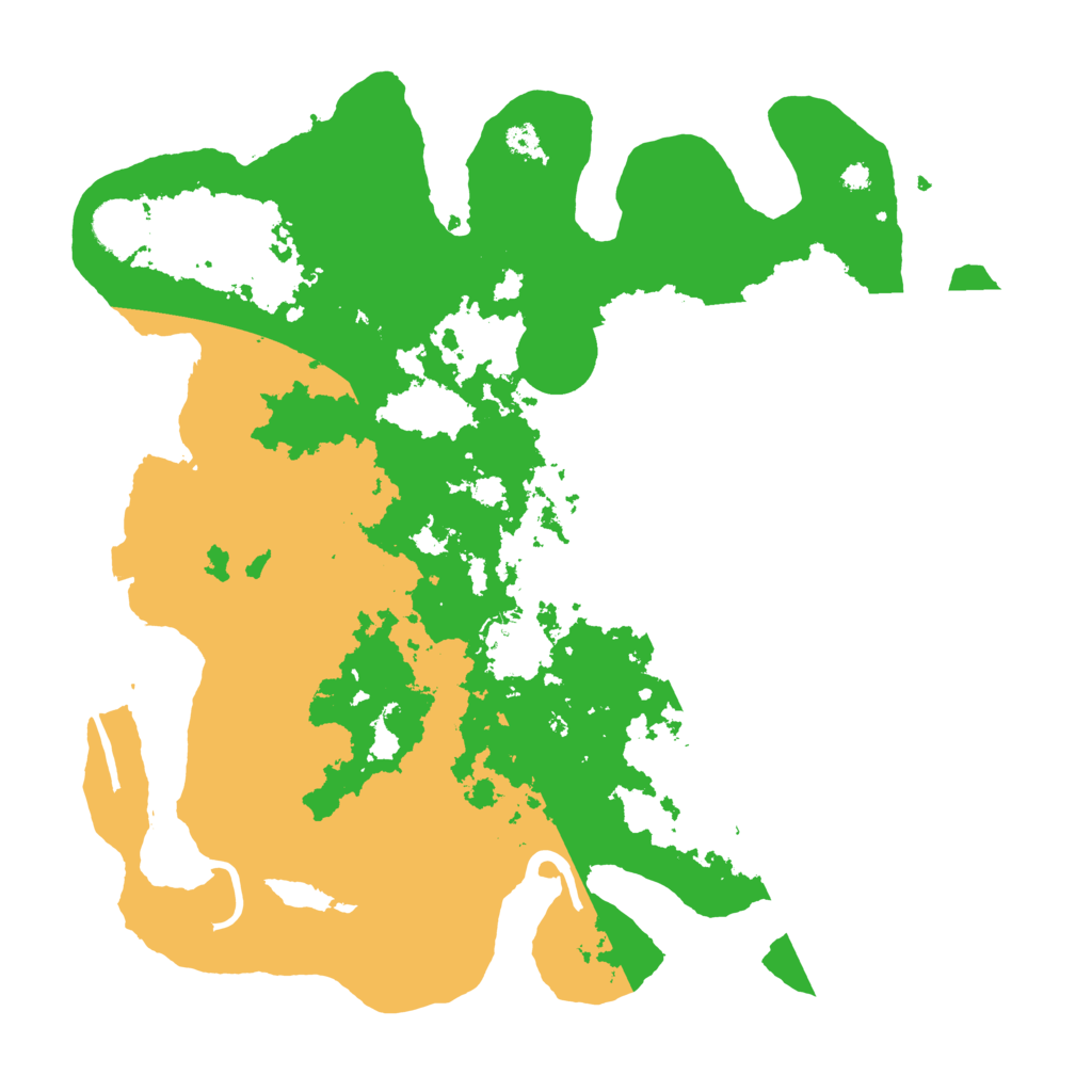 Biome Rust Map: Procedural Map, Size: 3650, Seed: 162596819