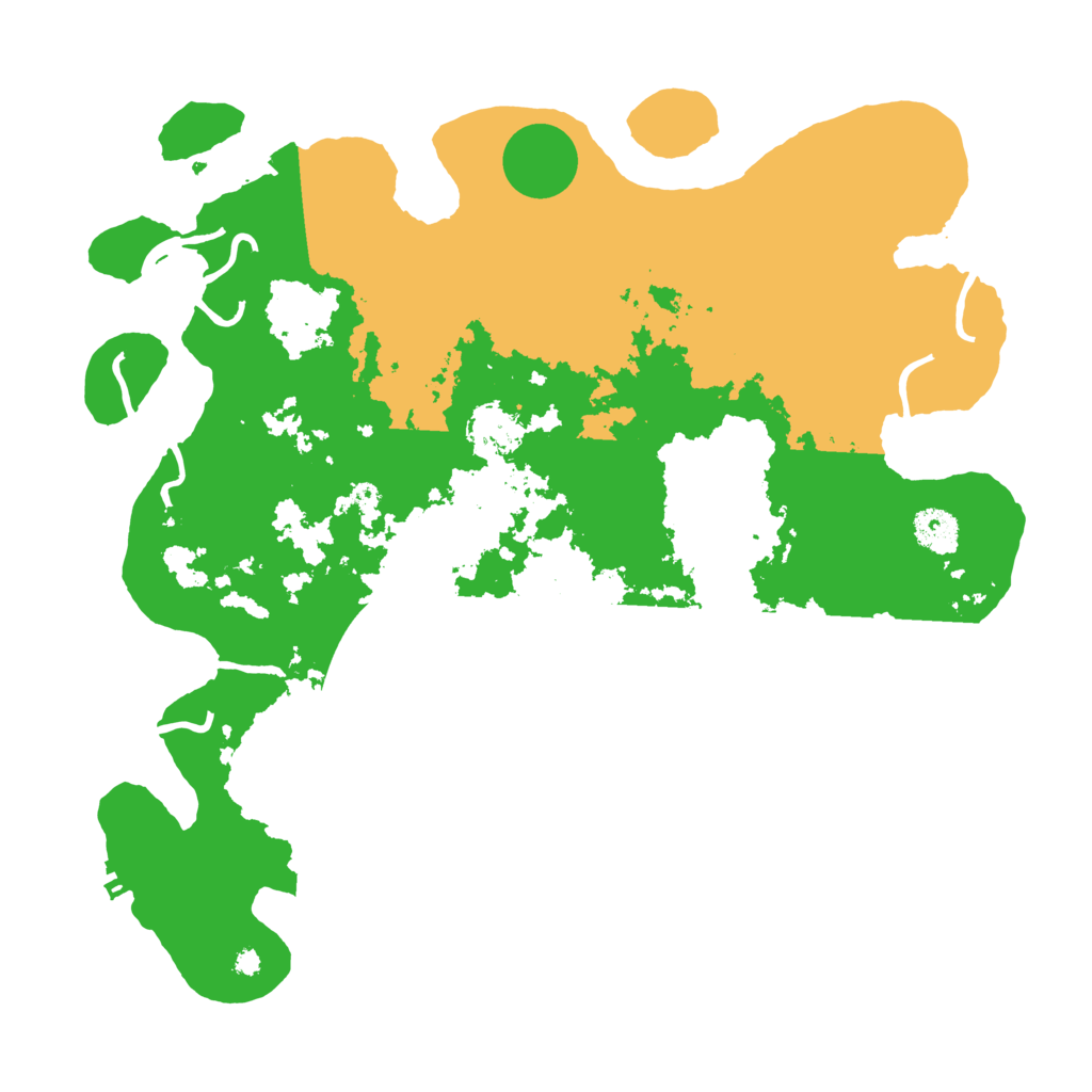 Biome Rust Map: Procedural Map, Size: 3850, Seed: 1440571380