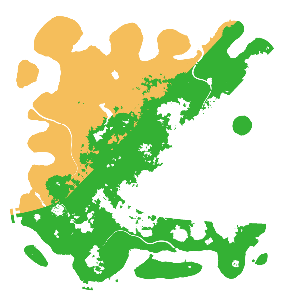 Biome Rust Map: Procedural Map, Size: 4250, Seed: 72701983
