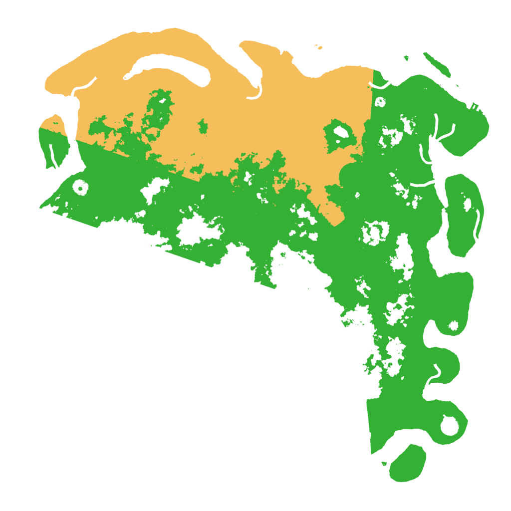 Biome Rust Map: Procedural Map, Size: 5000, Seed: 1822507862