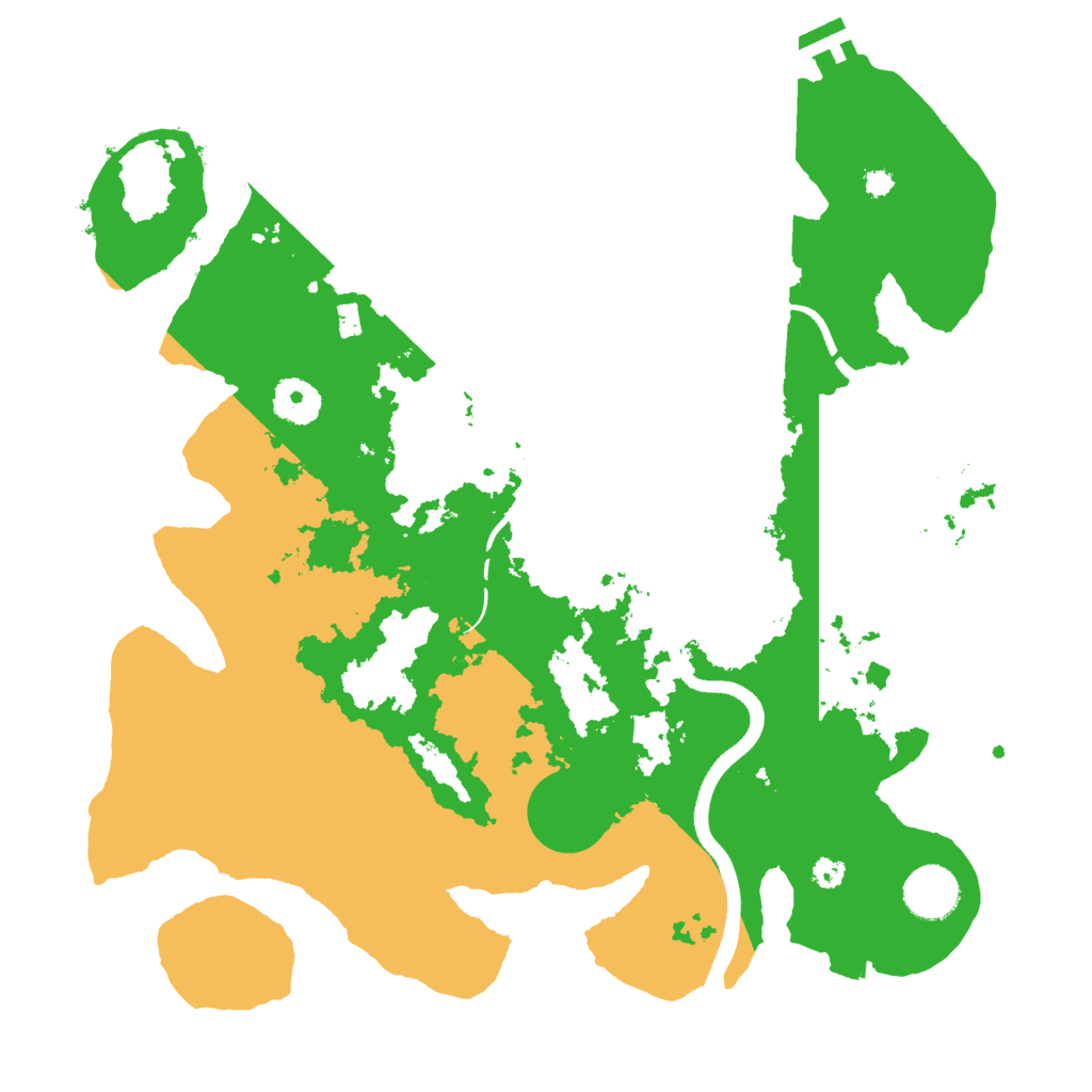 Biome Rust Map: Procedural Map, Size: 3500, Seed: 1125090692
