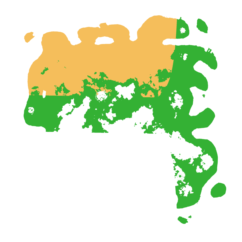 Biome Rust Map: Procedural Map, Size: 4000, Seed: 57705313