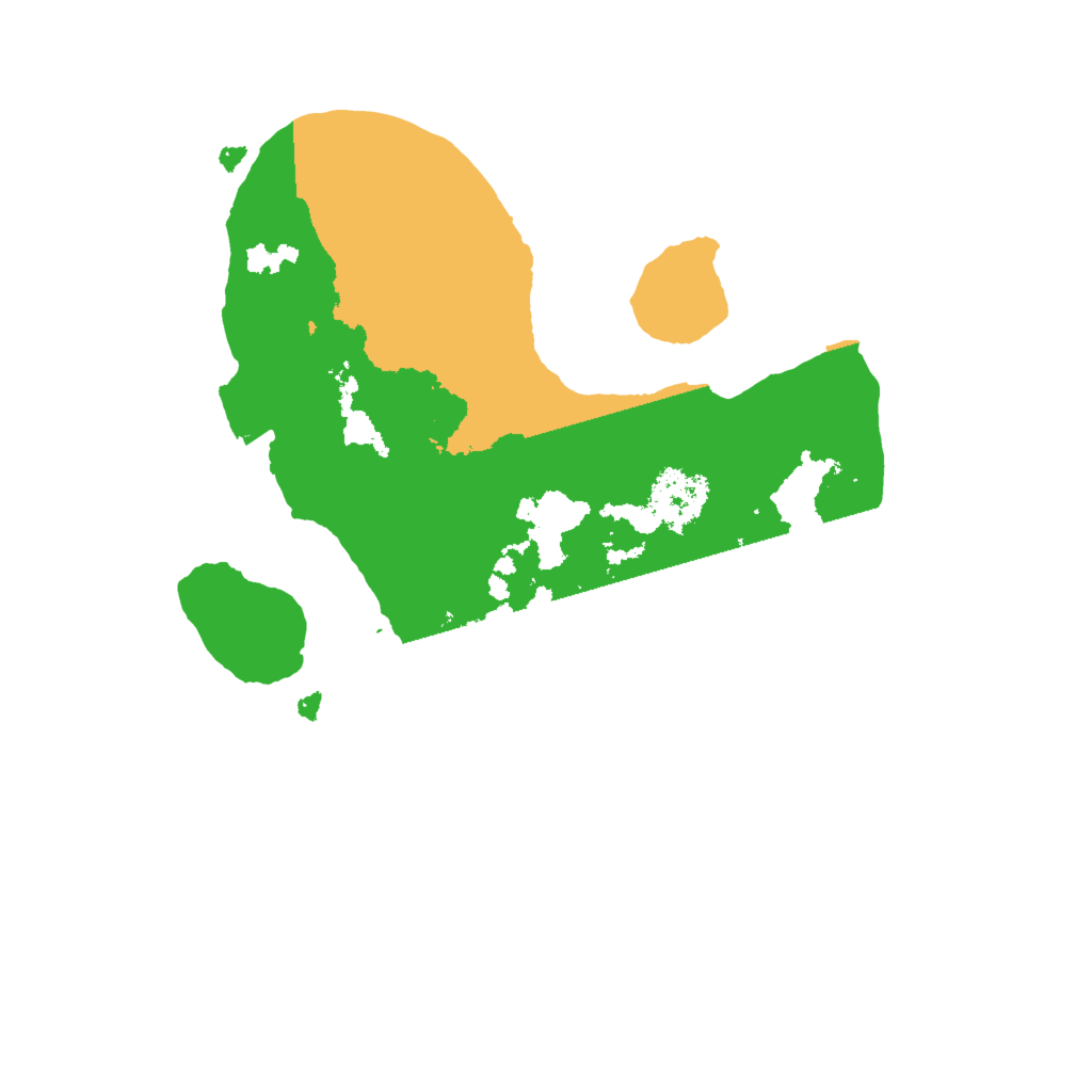 Biome Rust Map: Procedural Map, Size: 2000, Seed: 14563