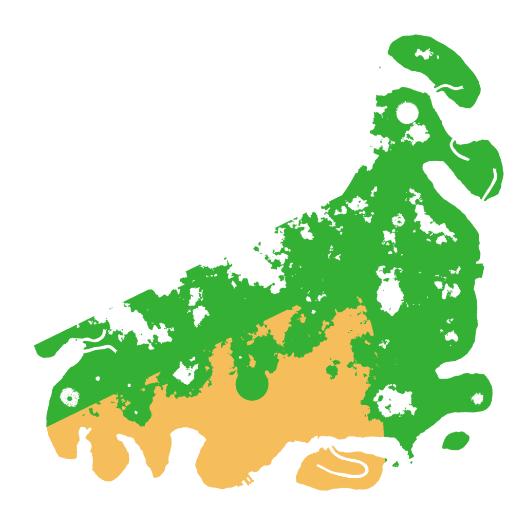 Biome Rust Map: Procedural Map, Size: 4250, Seed: 1364091558