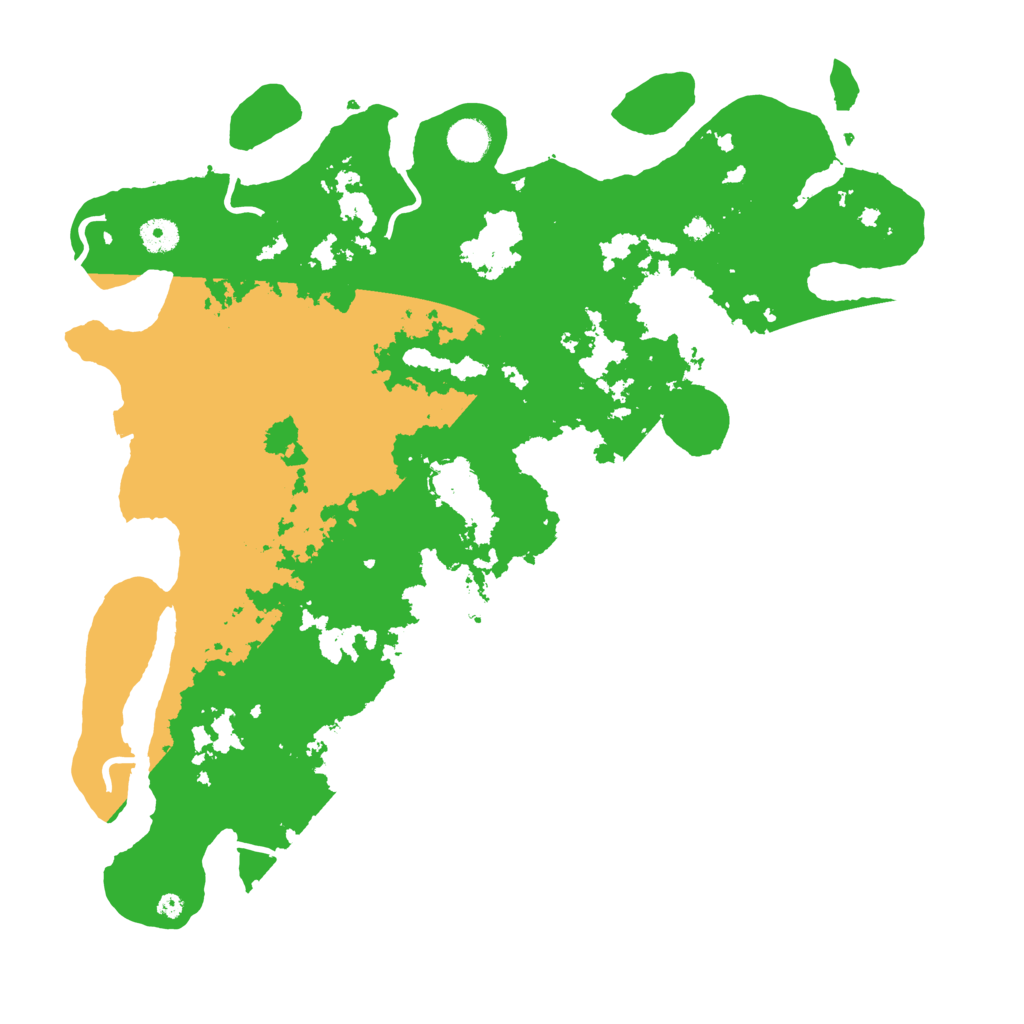 Biome Rust Map: Procedural Map, Size: 4250, Seed: 33795587