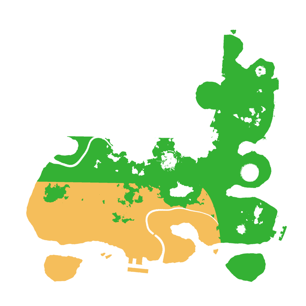 Biome Rust Map: Procedural Map, Size: 3000, Seed: 1477628362