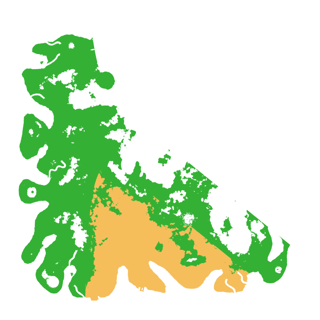 Biome Rust Map: Procedural Map, Size: 5000, Seed: 1679926593