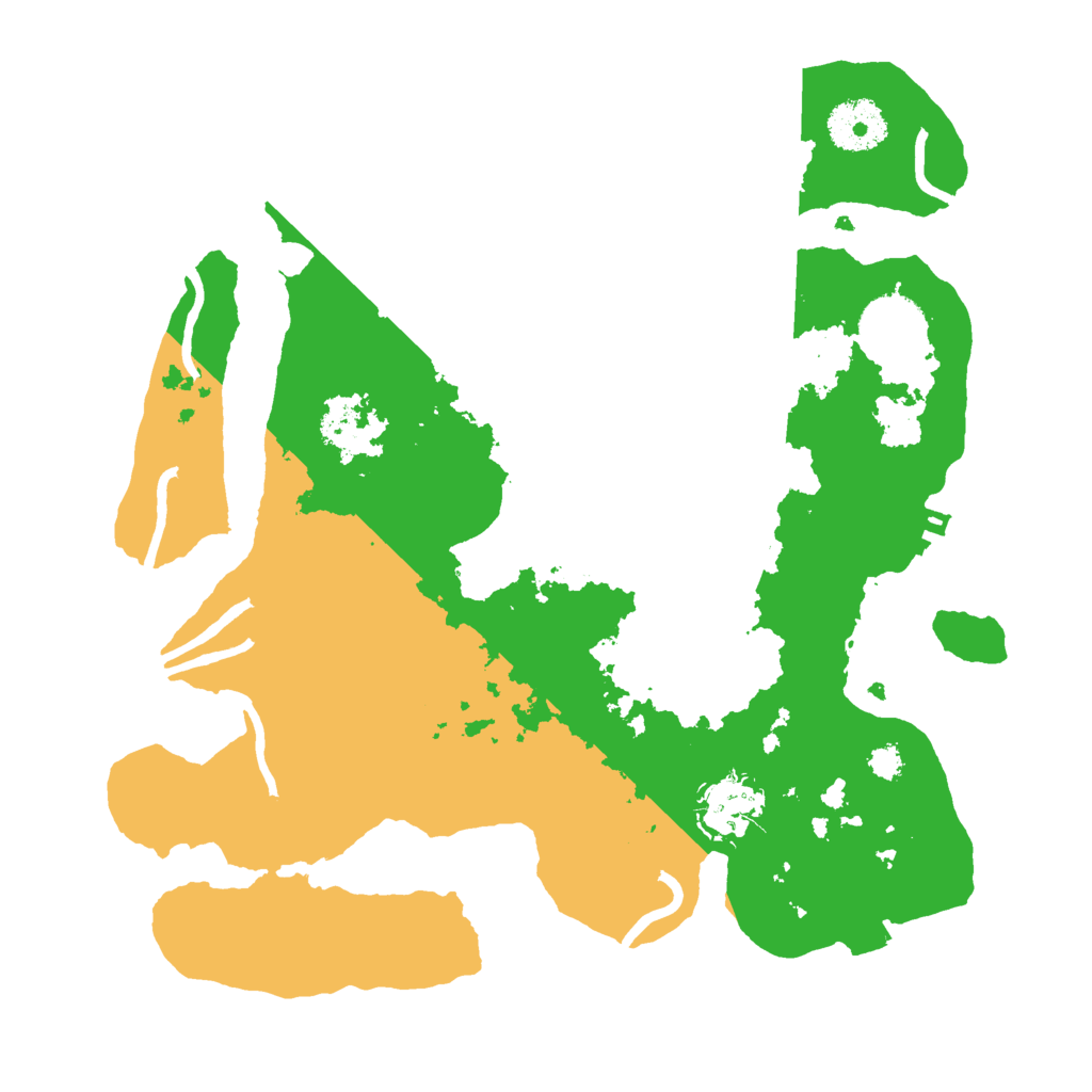 Biome Rust Map: Procedural Map, Size: 3000, Seed: 98974