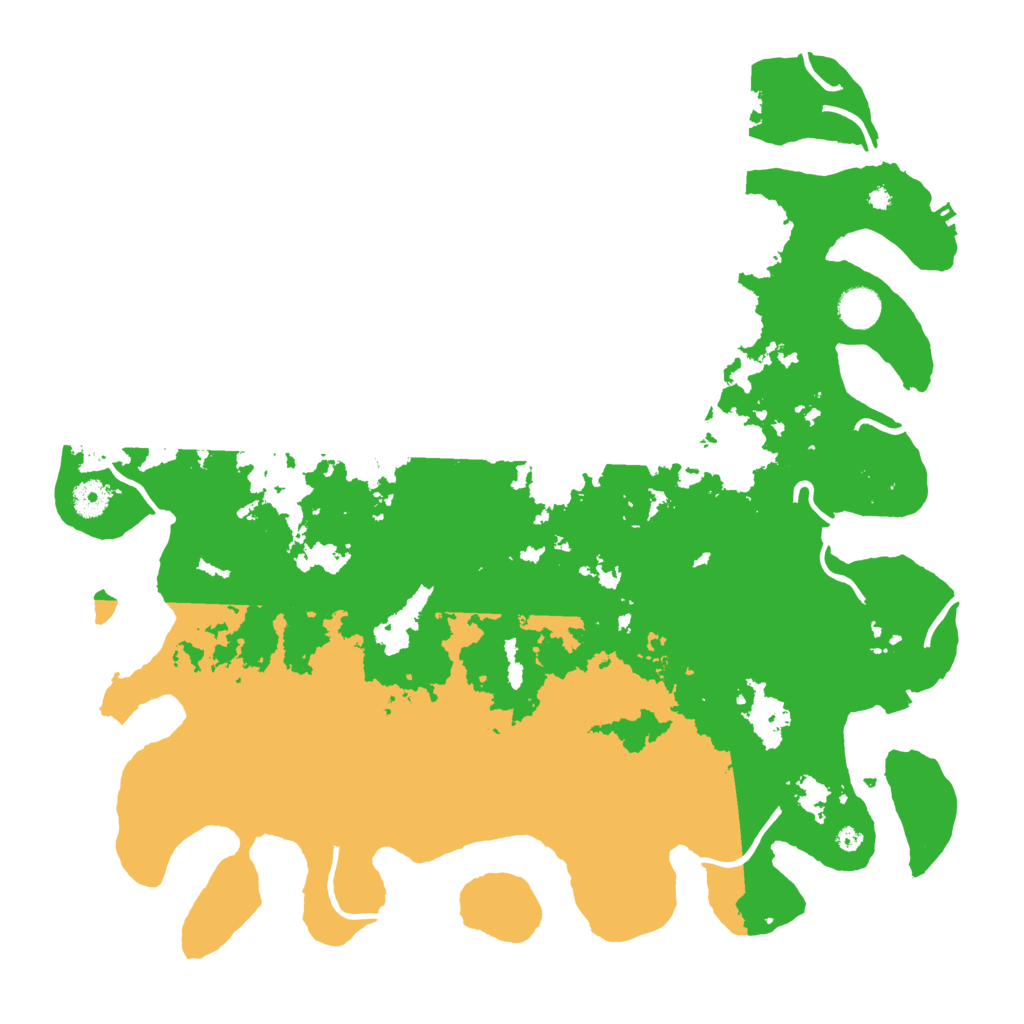 Biome Rust Map: Procedural Map, Size: 4250, Seed: 26631