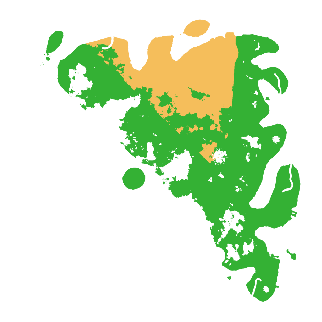 Biome Rust Map: Procedural Map, Size: 4000, Seed: 1087801331