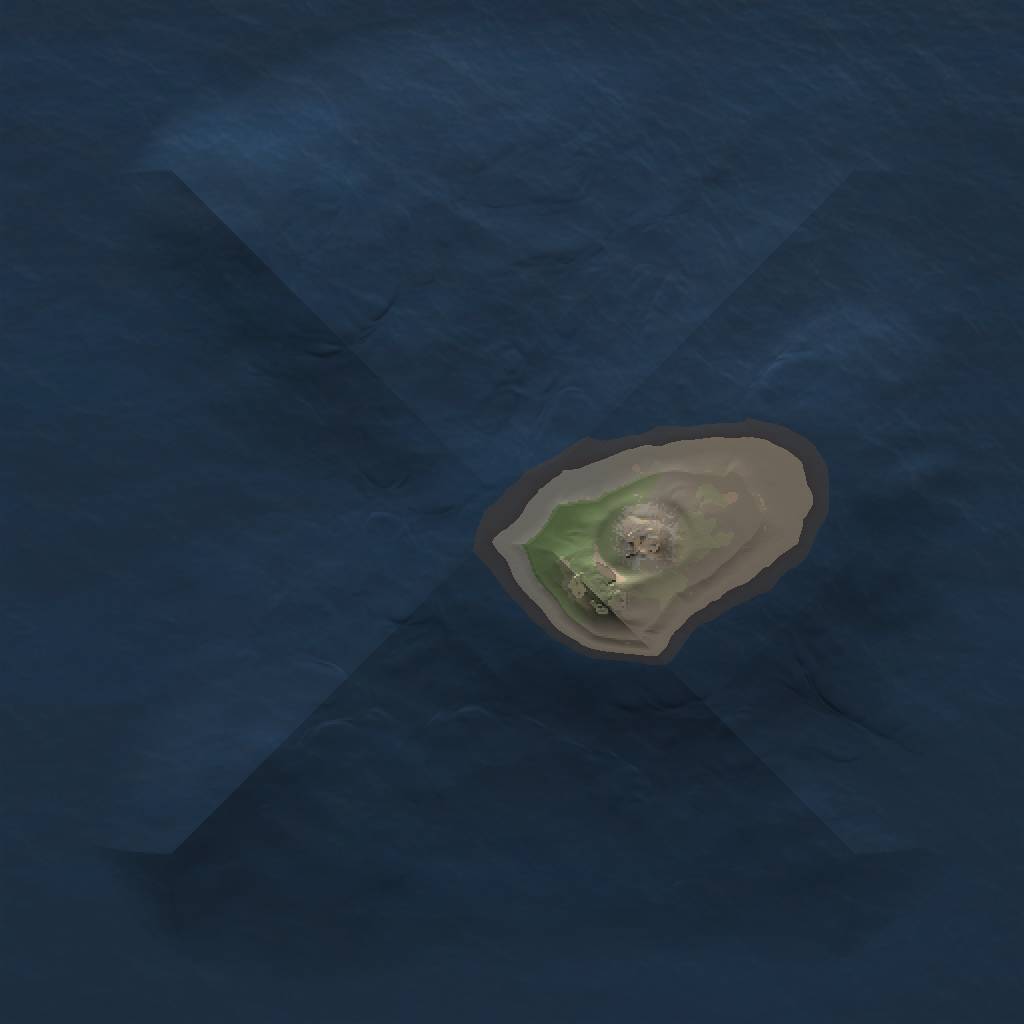 Rust Map: Procedural Map, Size: 1000, Seed: 1702702457, 3 Monuments