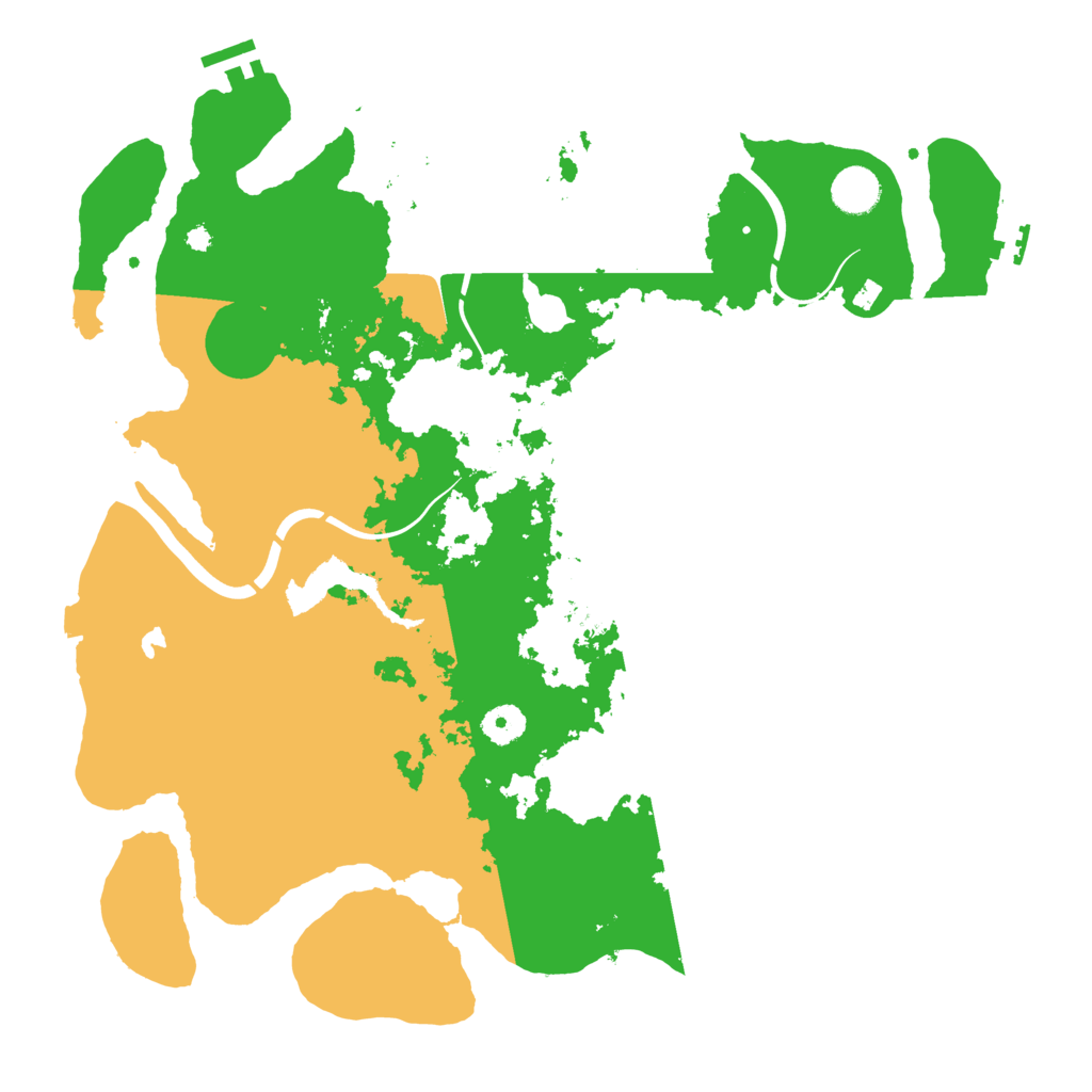 Biome Rust Map: Procedural Map, Size: 4000, Seed: 2080161745