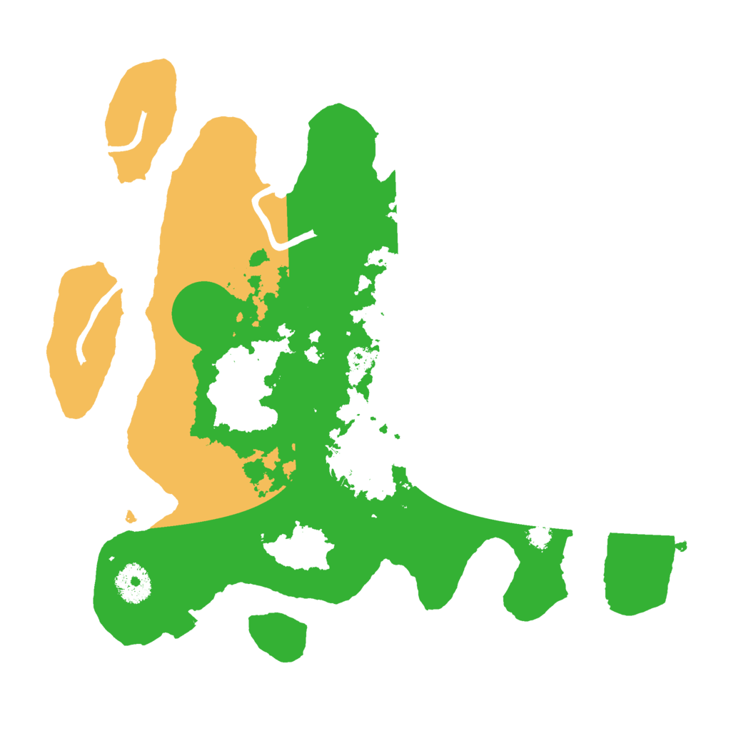 Biome Rust Map: Procedural Map, Size: 3000, Seed: 22941