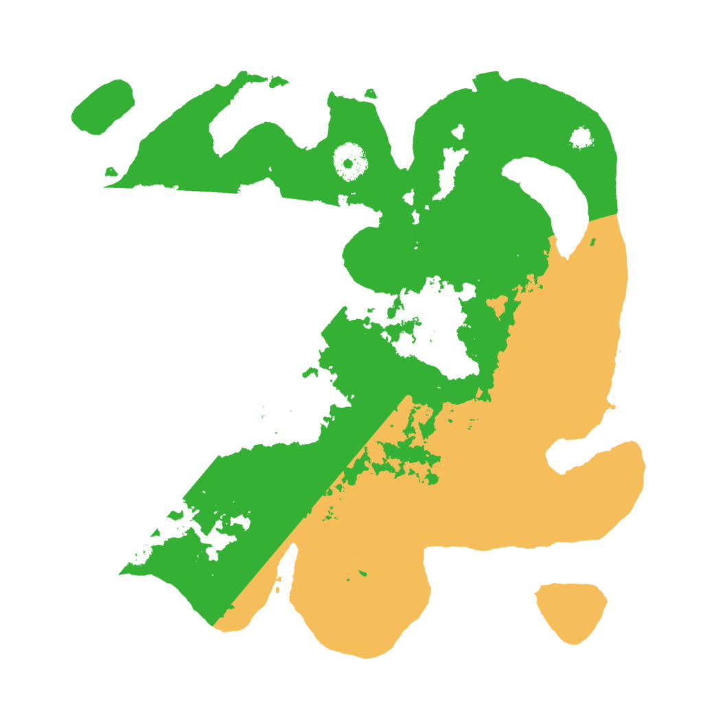 Biome Rust Map: Procedural Map, Size: 3000, Seed: 96983