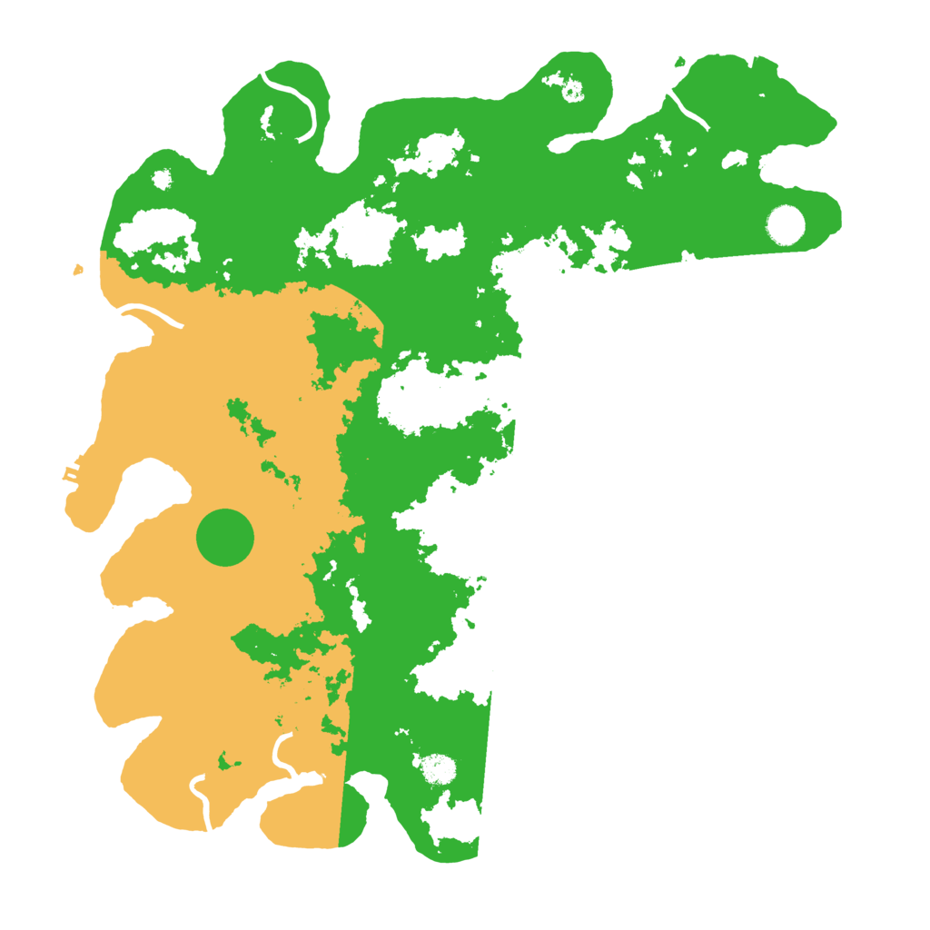 Biome Rust Map: Procedural Map, Size: 4250, Seed: 743820650