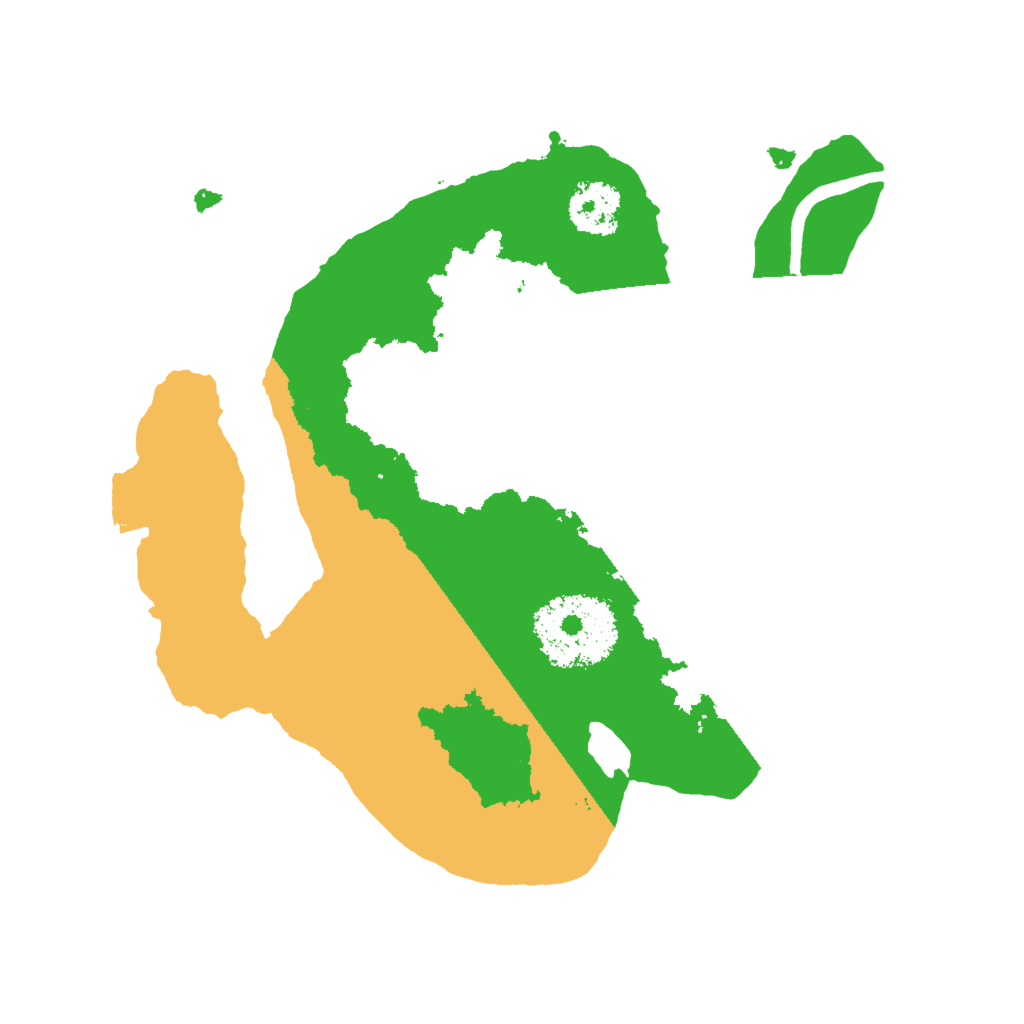 Biome Rust Map: Procedural Map, Size: 2000, Seed: 1086200088