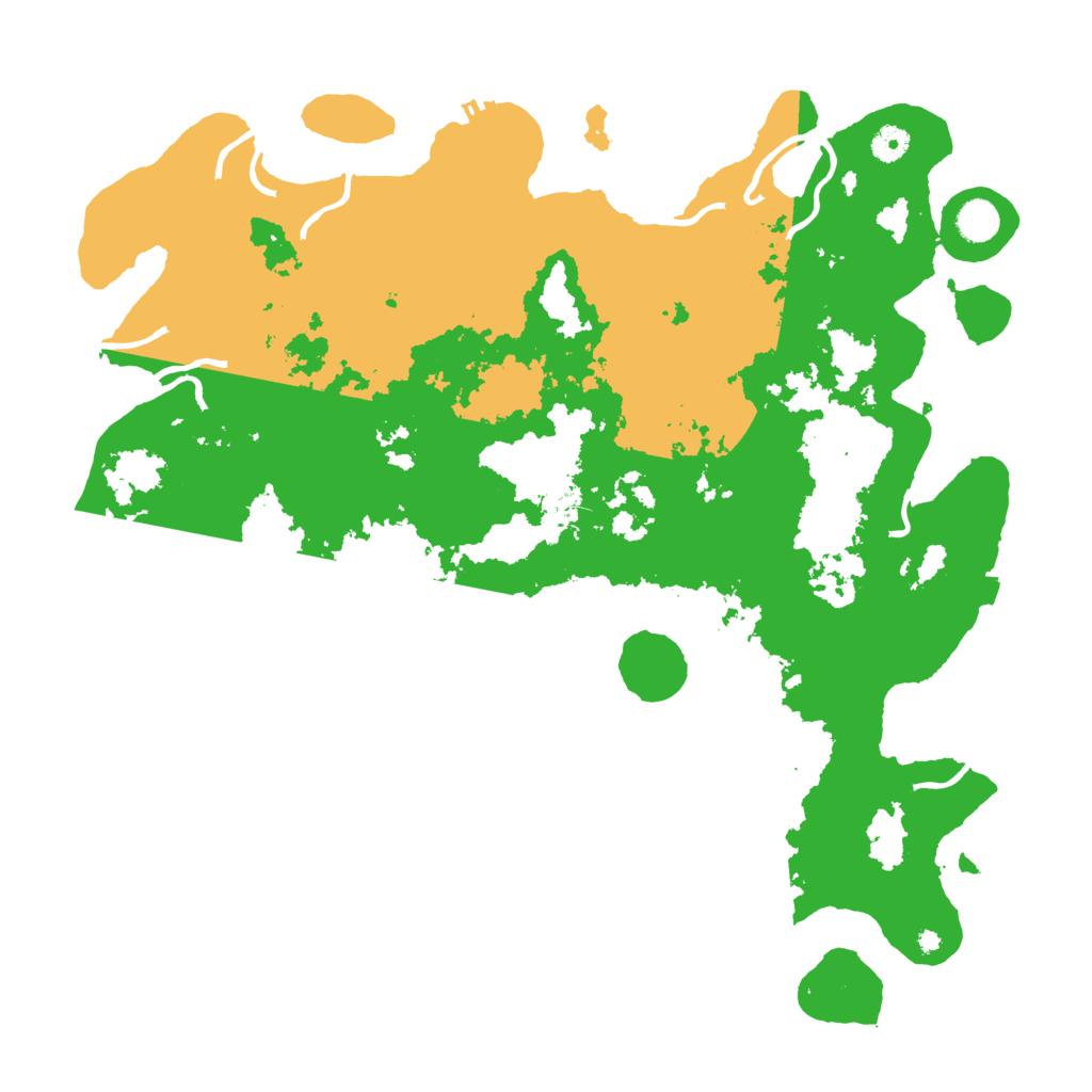 Biome Rust Map: Procedural Map, Size: 4500, Seed: 3897465