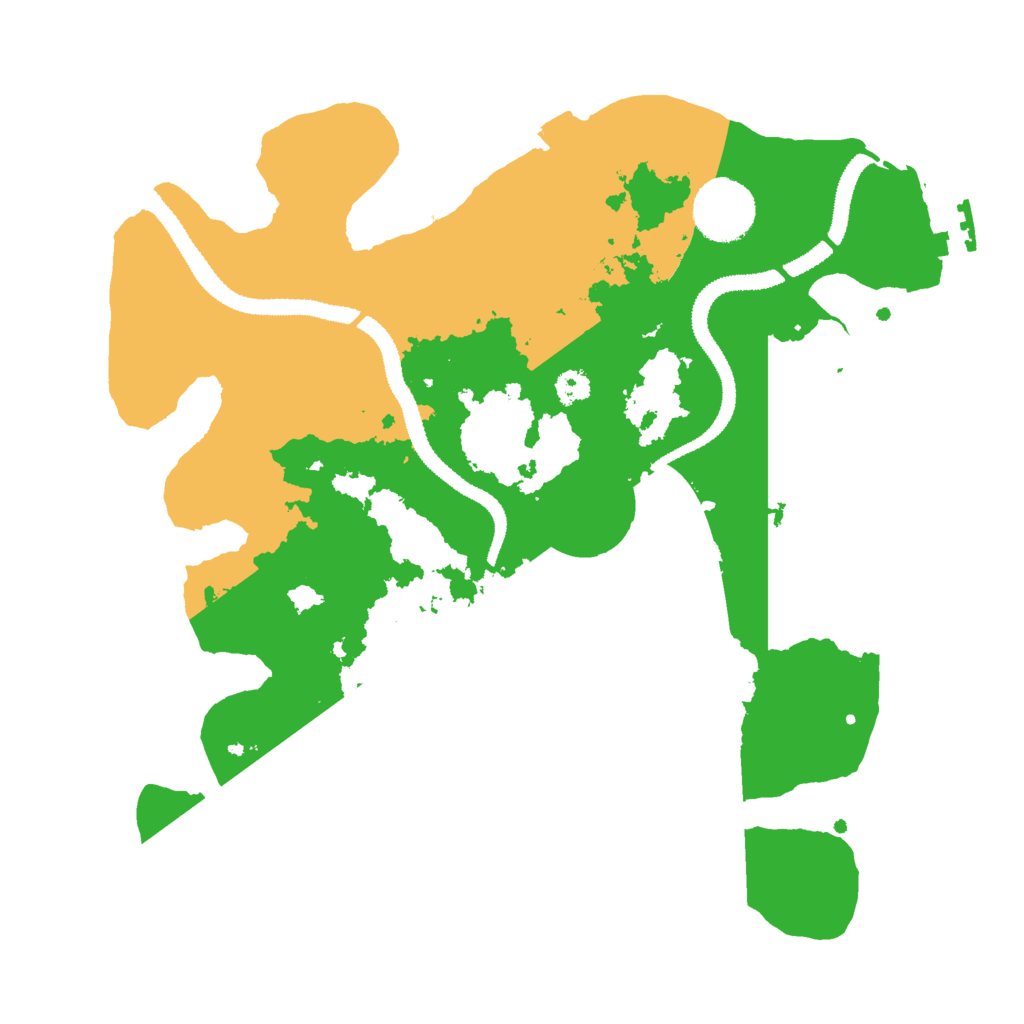 Biome Rust Map: Procedural Map, Size: 3000, Seed: 331