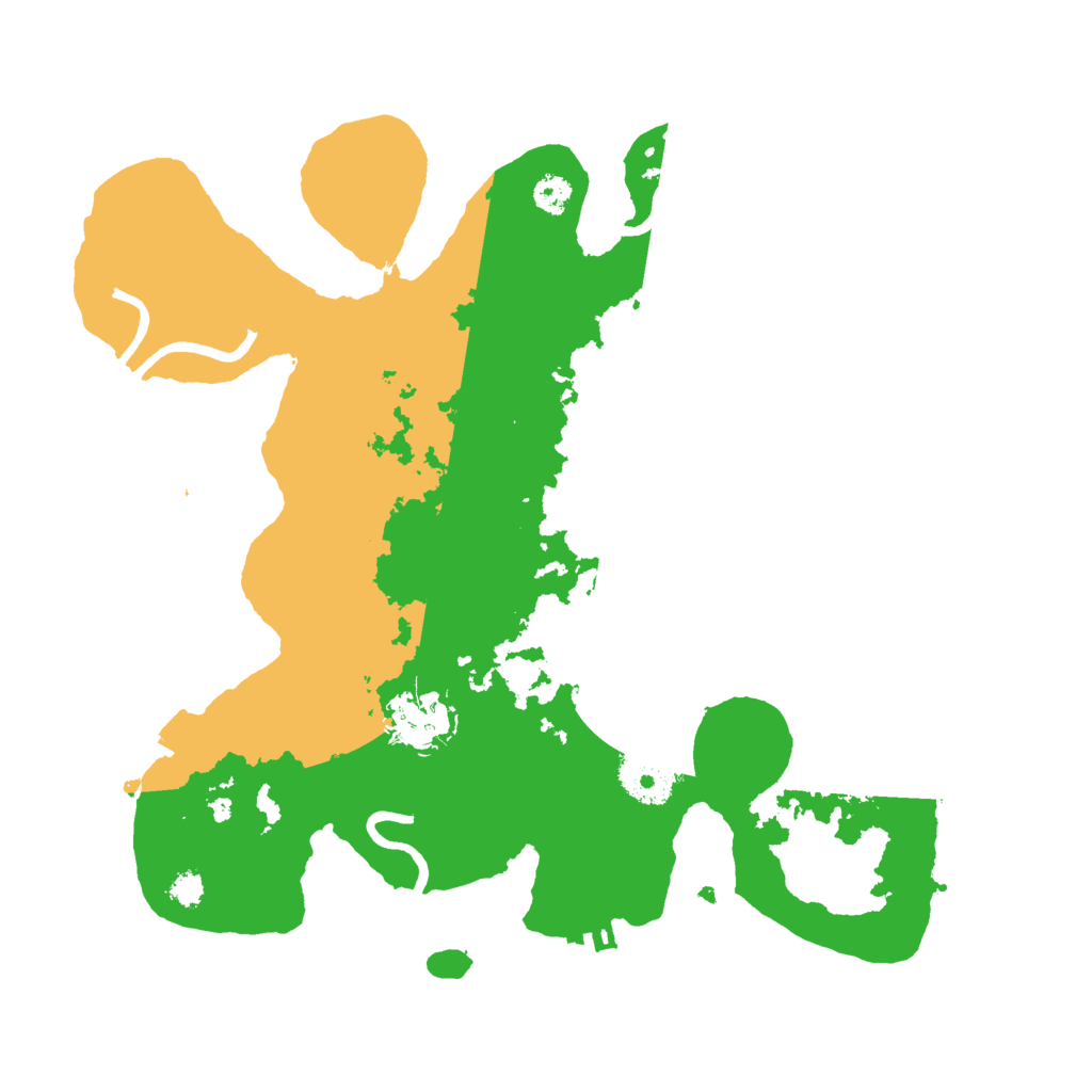 Biome Rust Map: Procedural Map, Size: 3000, Seed: 82880217