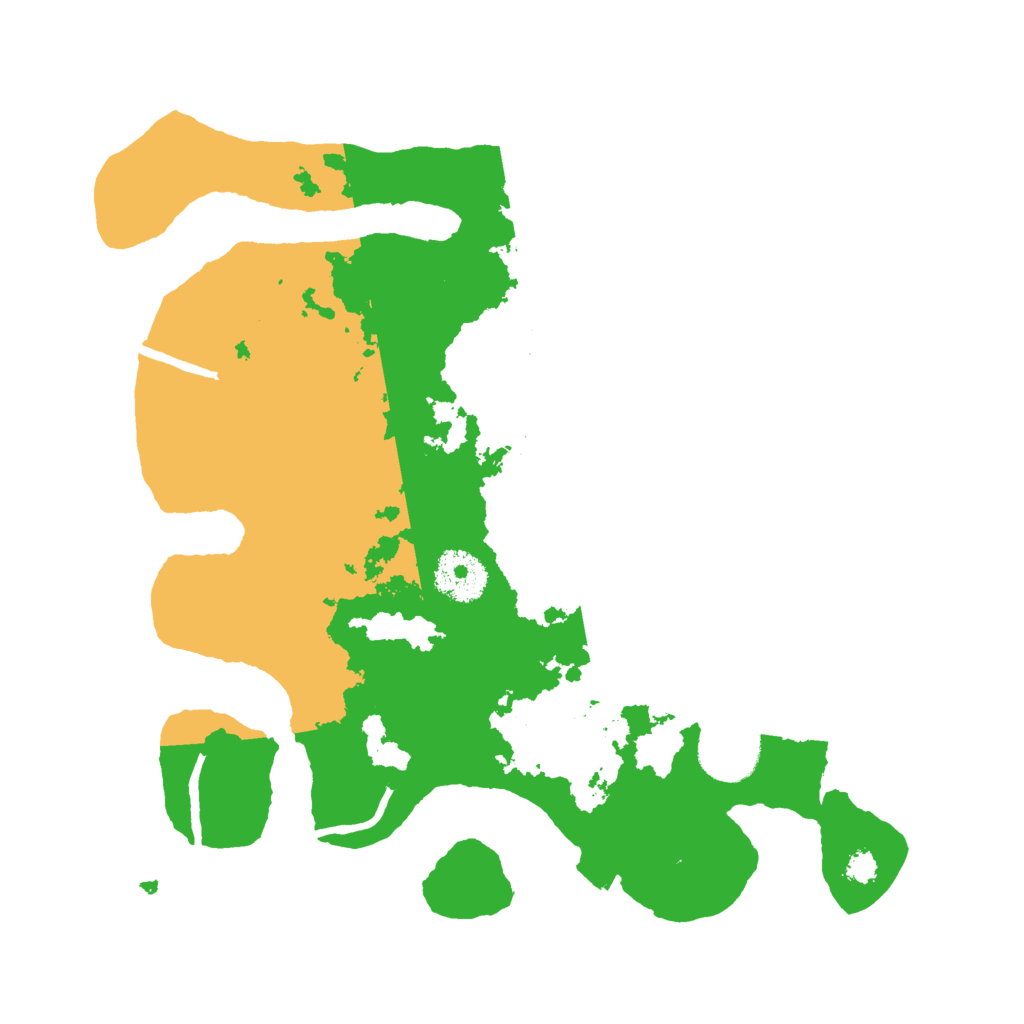 Biome Rust Map: Procedural Map, Size: 3000, Seed: 7338