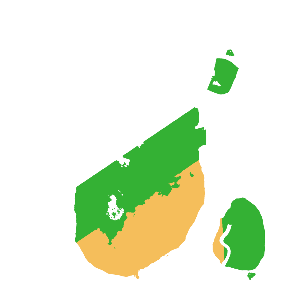 Biome Rust Map: Procedural Map, Size: 2000, Seed: 897082785