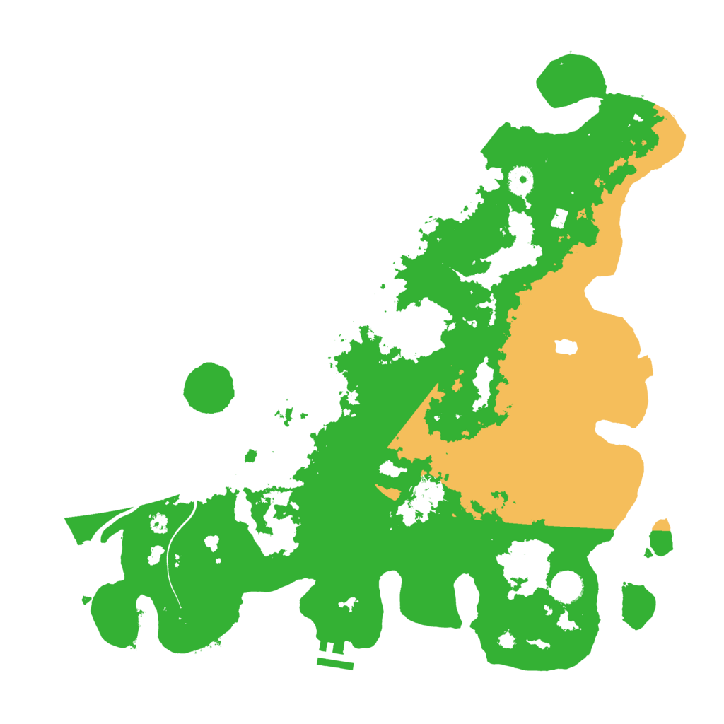 Biome Rust Map: Procedural Map, Size: 4000, Seed: 294598543