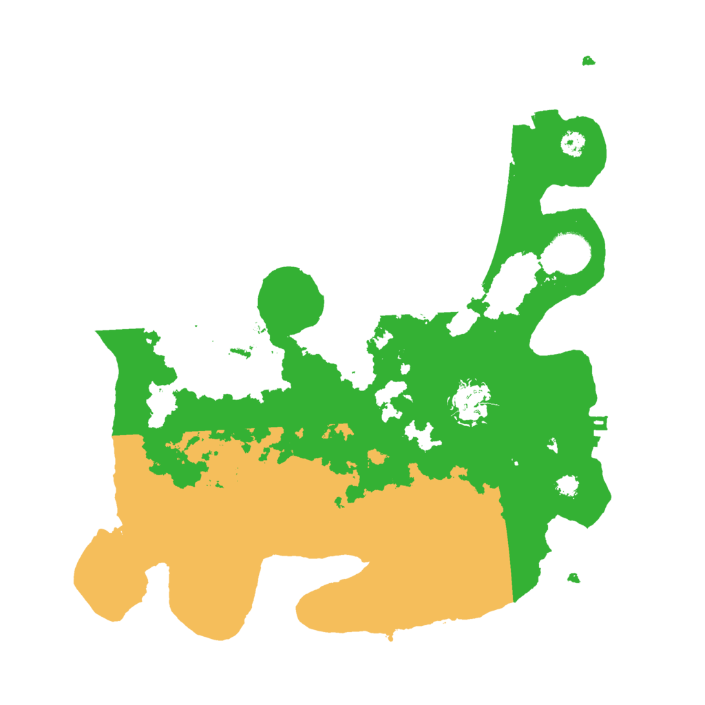 Biome Rust Map: Procedural Map, Size: 3000, Seed: 816687376