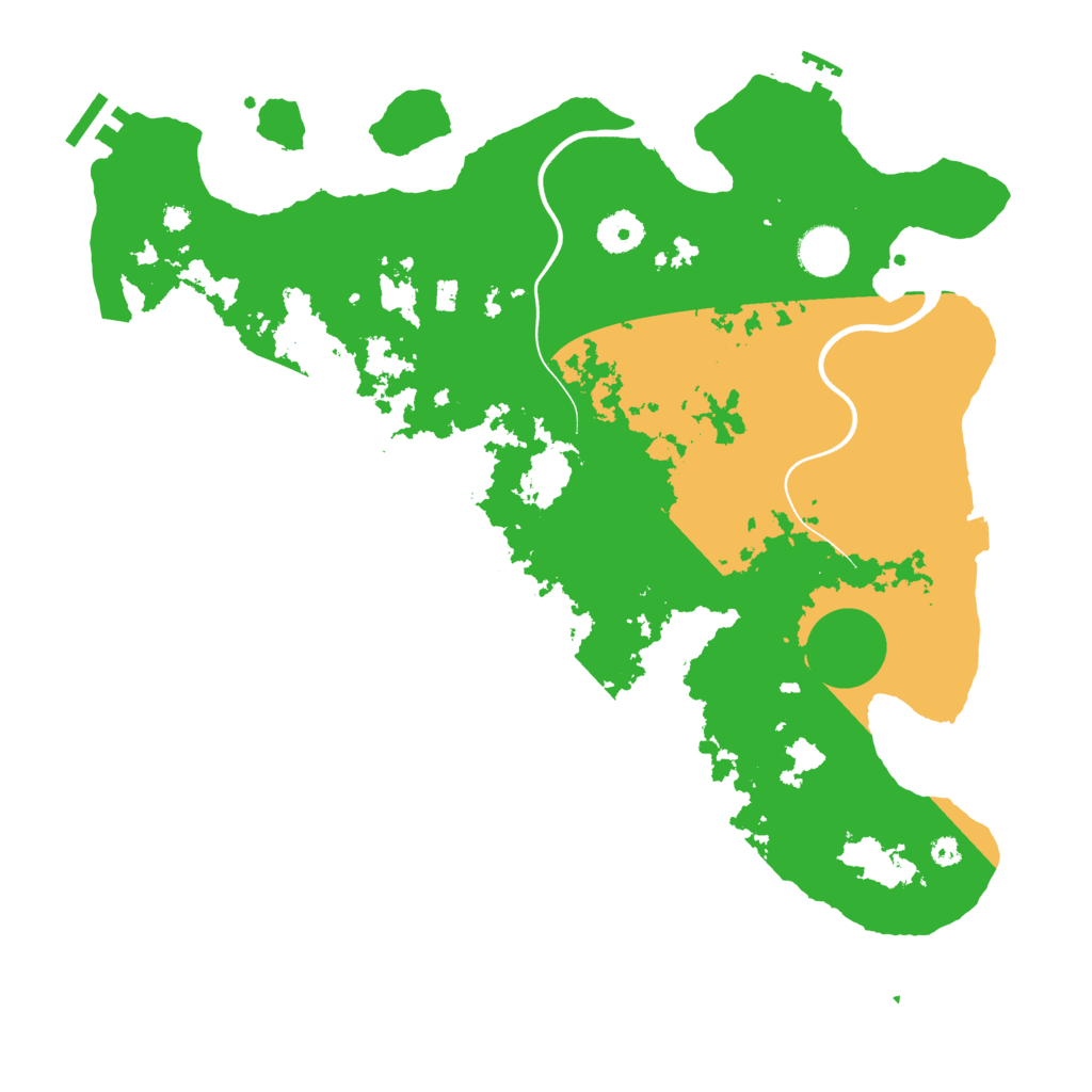 Biome Rust Map: Procedural Map, Size: 3750, Seed: 322084638