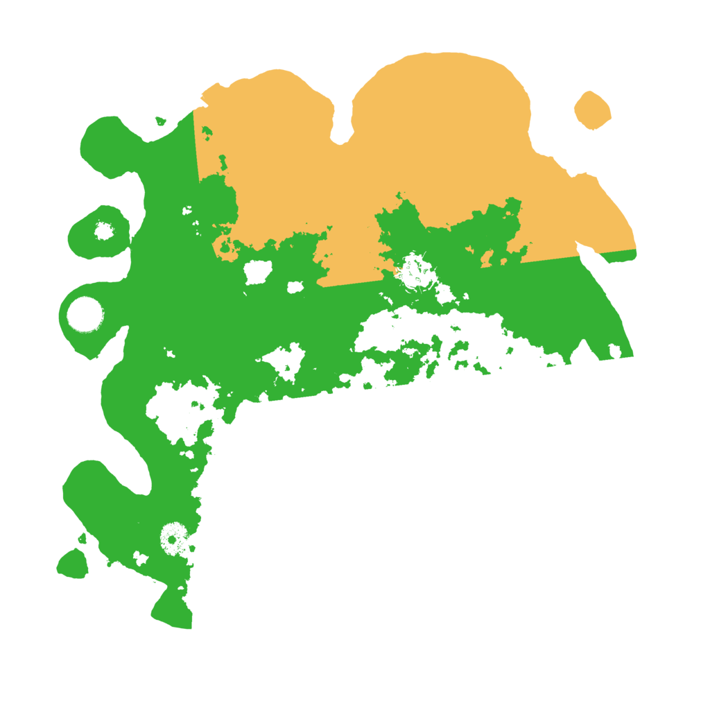 Biome Rust Map: Procedural Map, Size: 3500, Seed: 1275180496