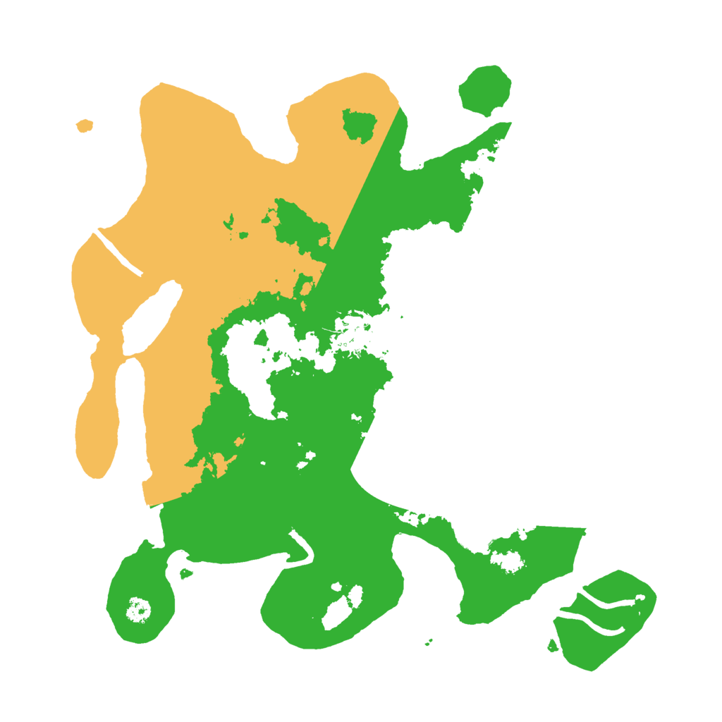 Biome Rust Map: Procedural Map, Size: 3000, Seed: 1641327515