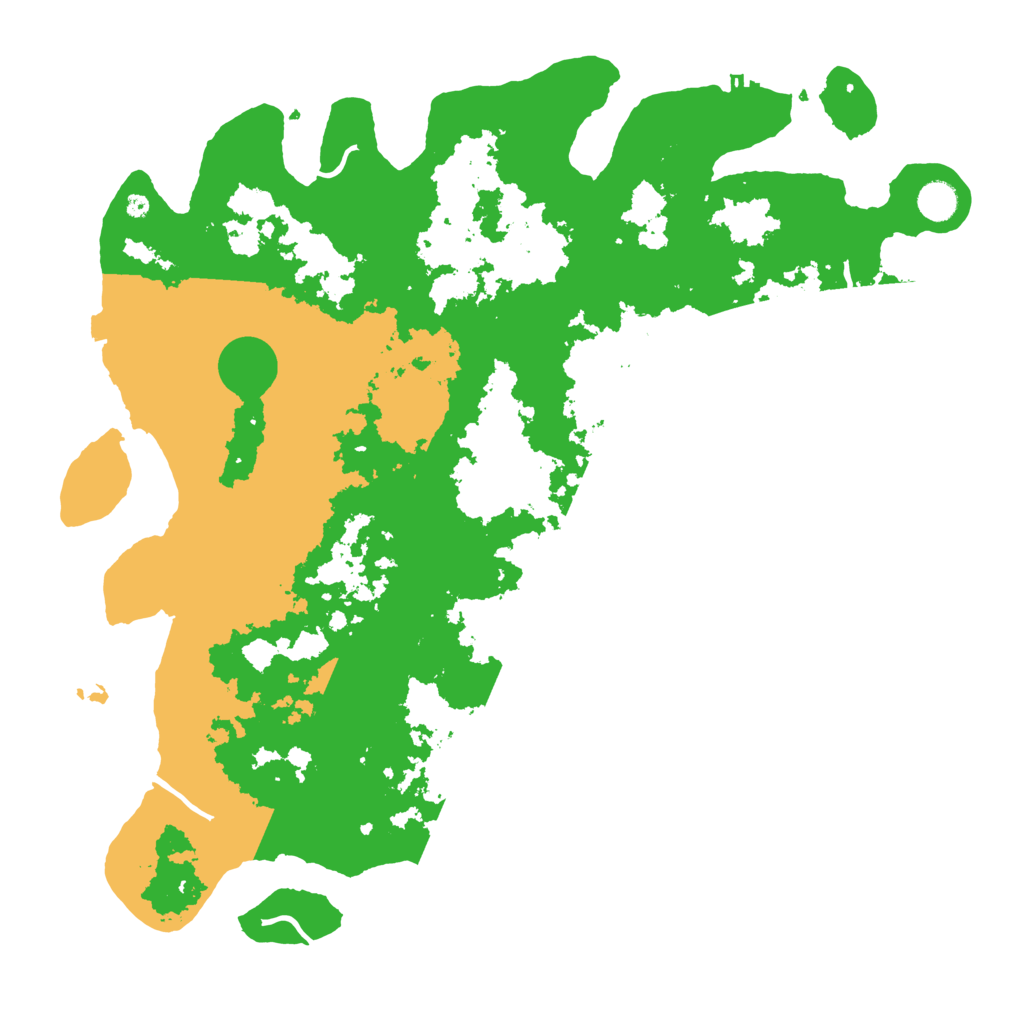 Biome Rust Map: Procedural Map, Size: 4550, Seed: 23