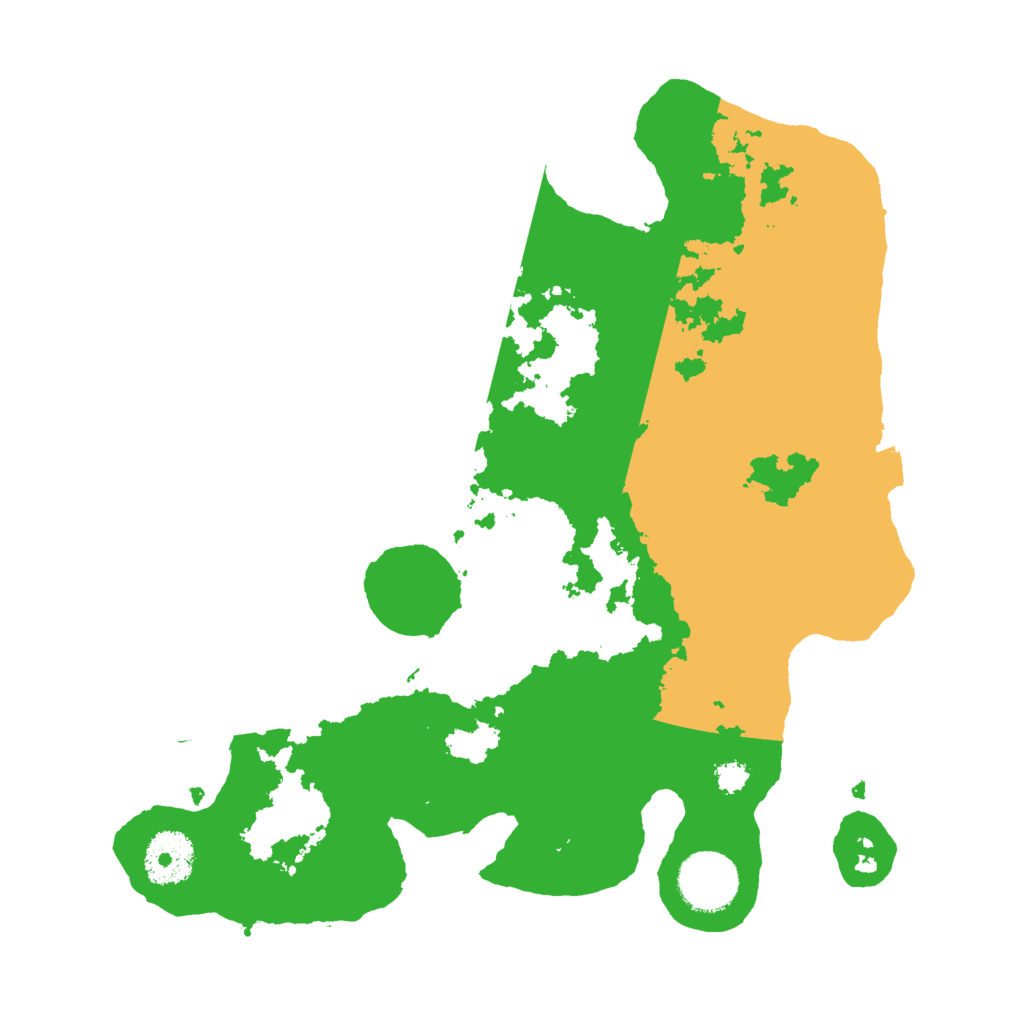 Biome Rust Map: Procedural Map, Size: 3000, Seed: 2458455