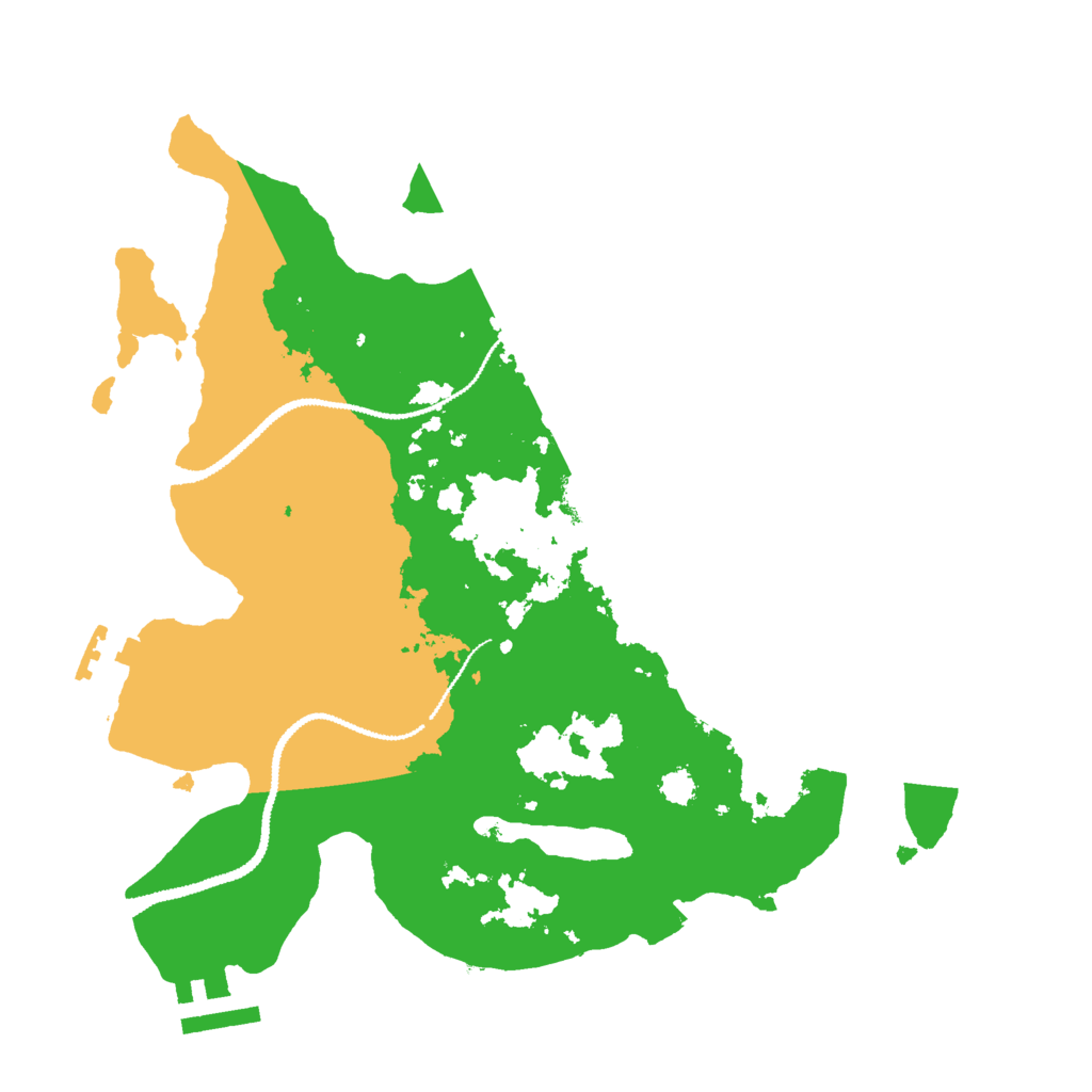 Biome Rust Map: Procedural Map, Size: 2800, Seed: 739696056