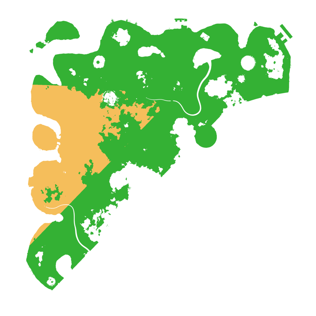 Biome Rust Map: Procedural Map, Size: 3850, Seed: 845449774