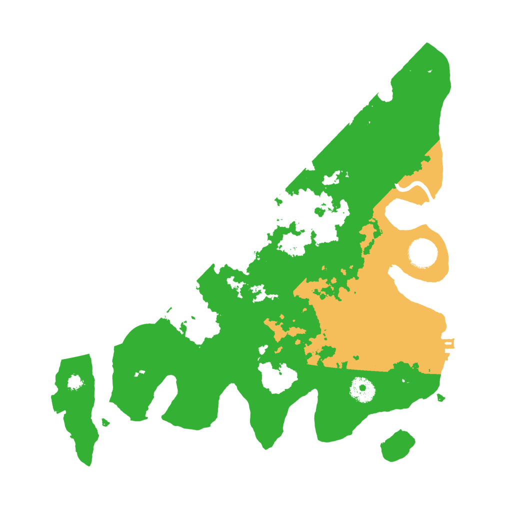 Biome Rust Map: Procedural Map, Size: 3100, Seed: 418507037