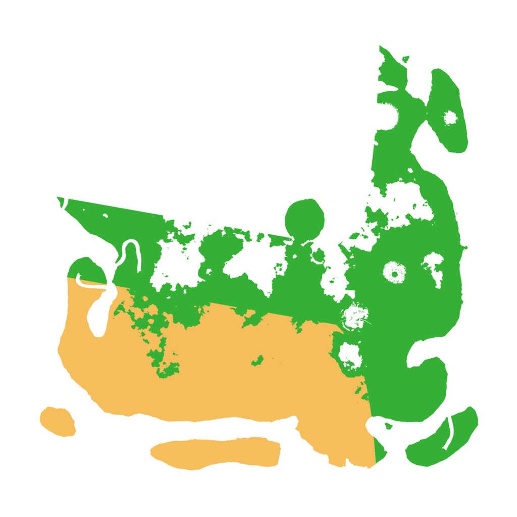 Biome Rust Map: Procedural Map, Size: 3500, Seed: 763847641