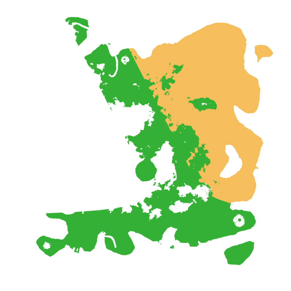 Biome Rust Map: Procedural Map, Size: 3750, Seed: 854819853