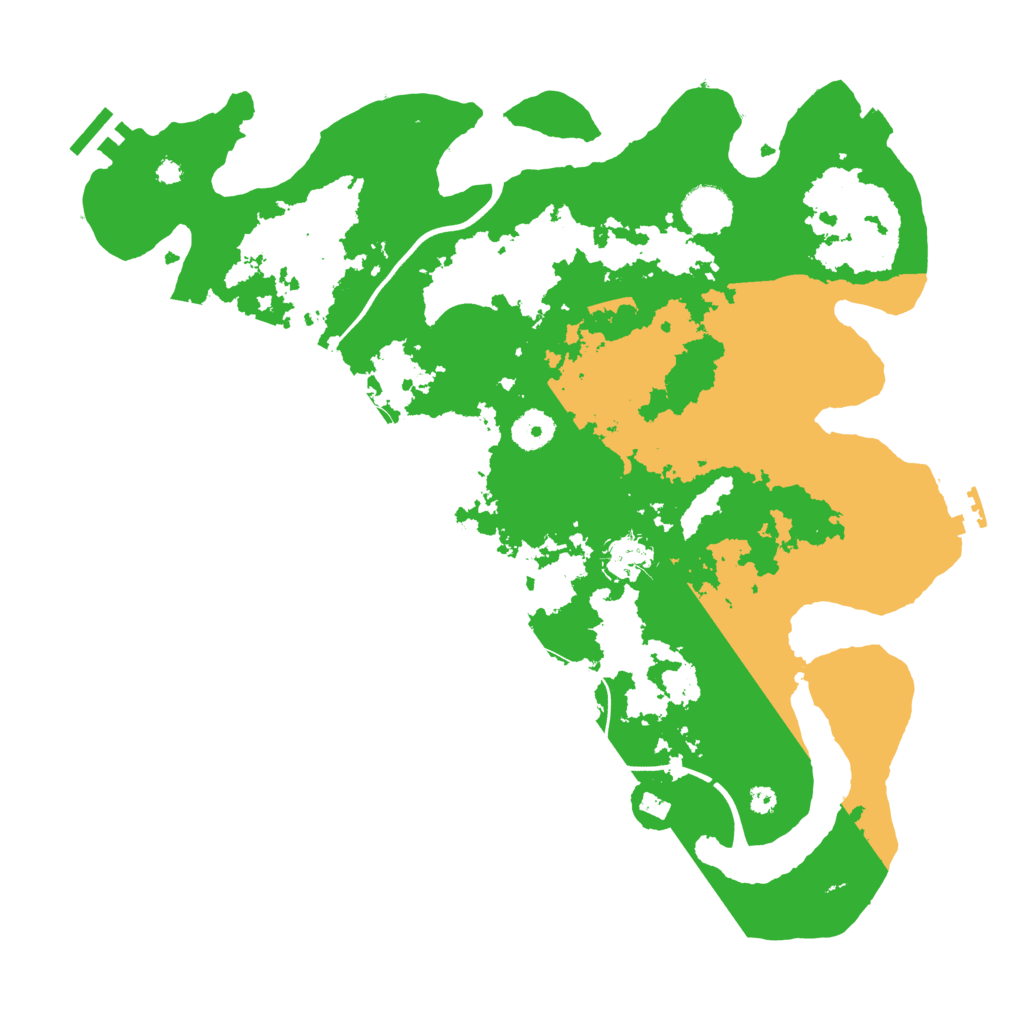 Biome Rust Map: Procedural Map, Size: 3750, Seed: 525030196