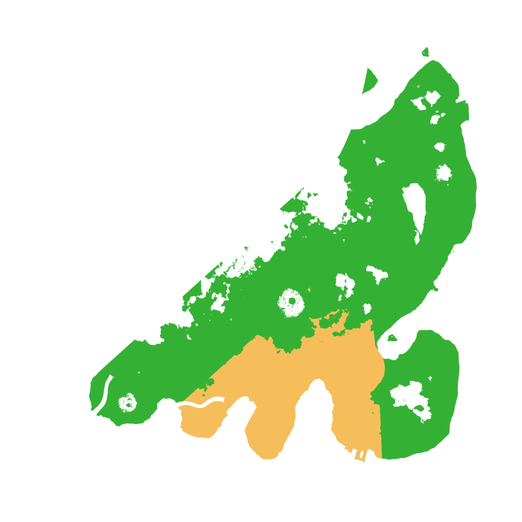 Biome Rust Map: Procedural Map, Size: 3000, Seed: 1409594550