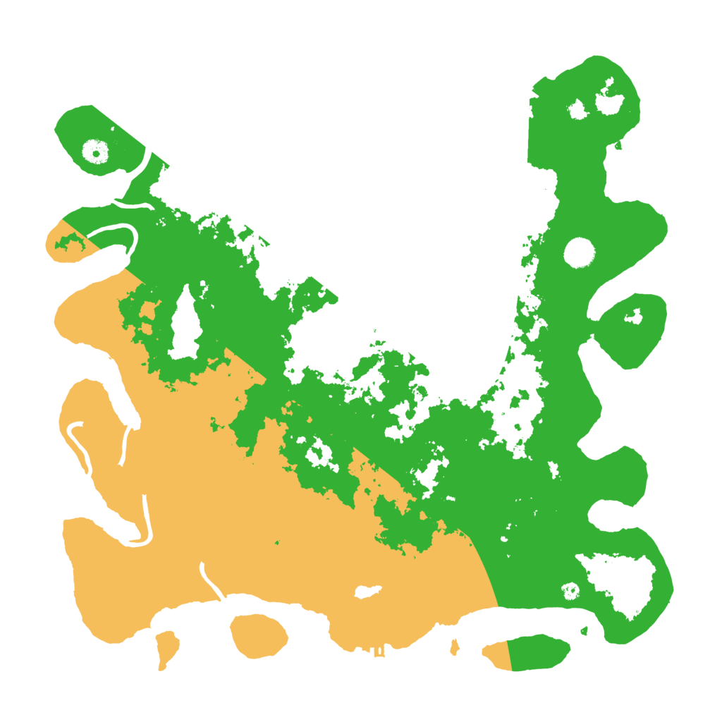 Biome Rust Map: Procedural Map, Size: 4250, Seed: 1246675660