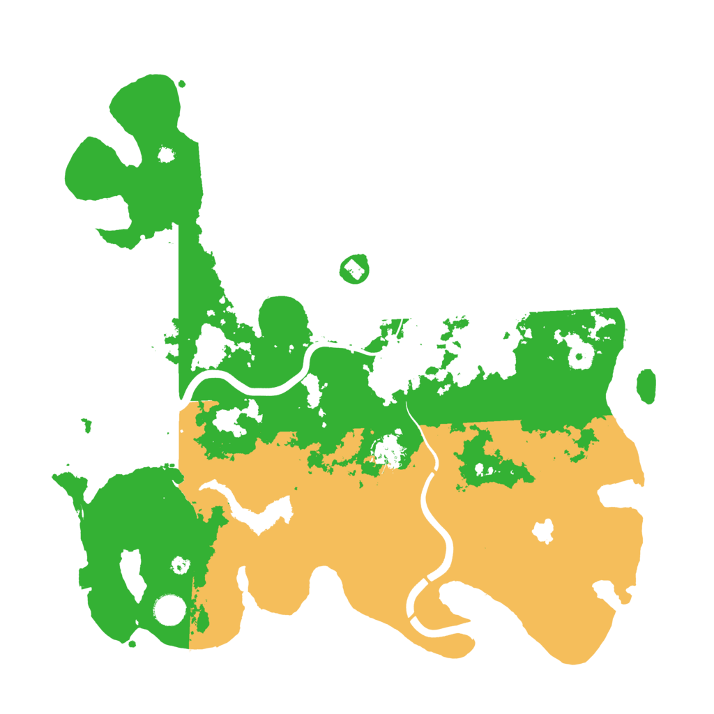 Biome Rust Map: Procedural Map, Size: 4000, Seed: 1366796802