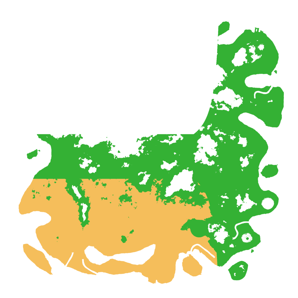 Biome Rust Map: Procedural Map, Size: 4500, Seed: 1436403597