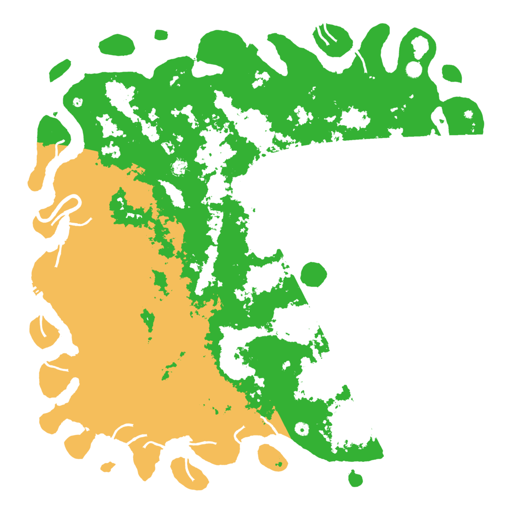 Biome Rust Map: Procedural Map, Size: 5500, Seed: 1609543550