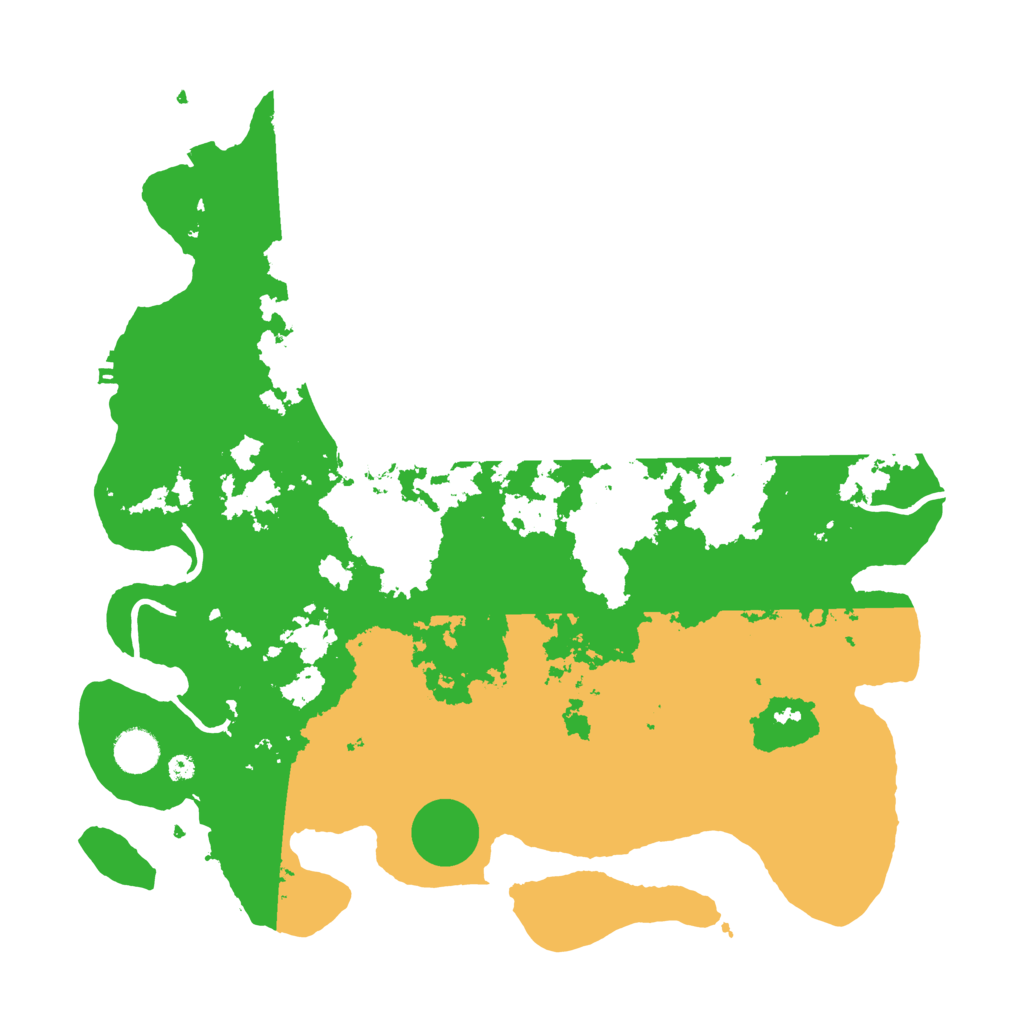 Biome Rust Map: Procedural Map, Size: 4000, Seed: 1024788088
