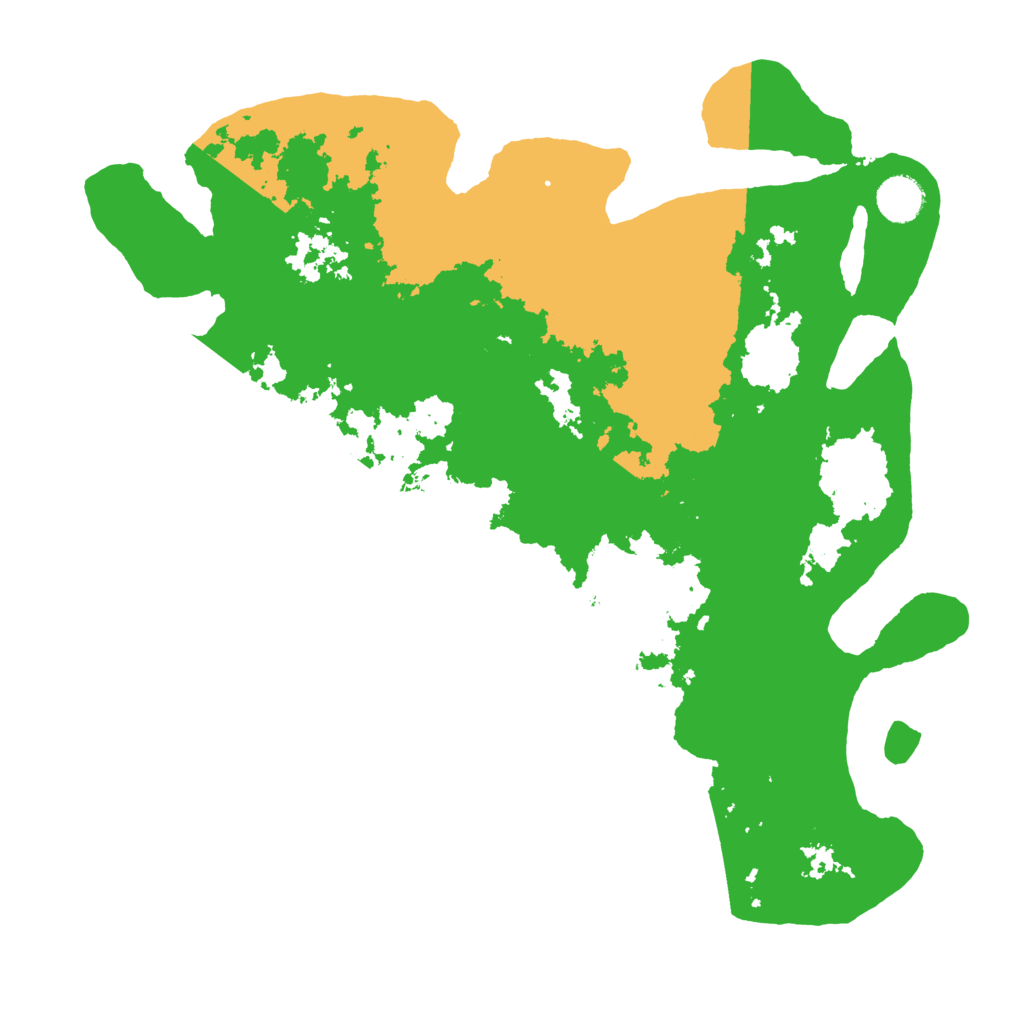 Biome Rust Map: Barren, Size: 3900, Seed: 58407562