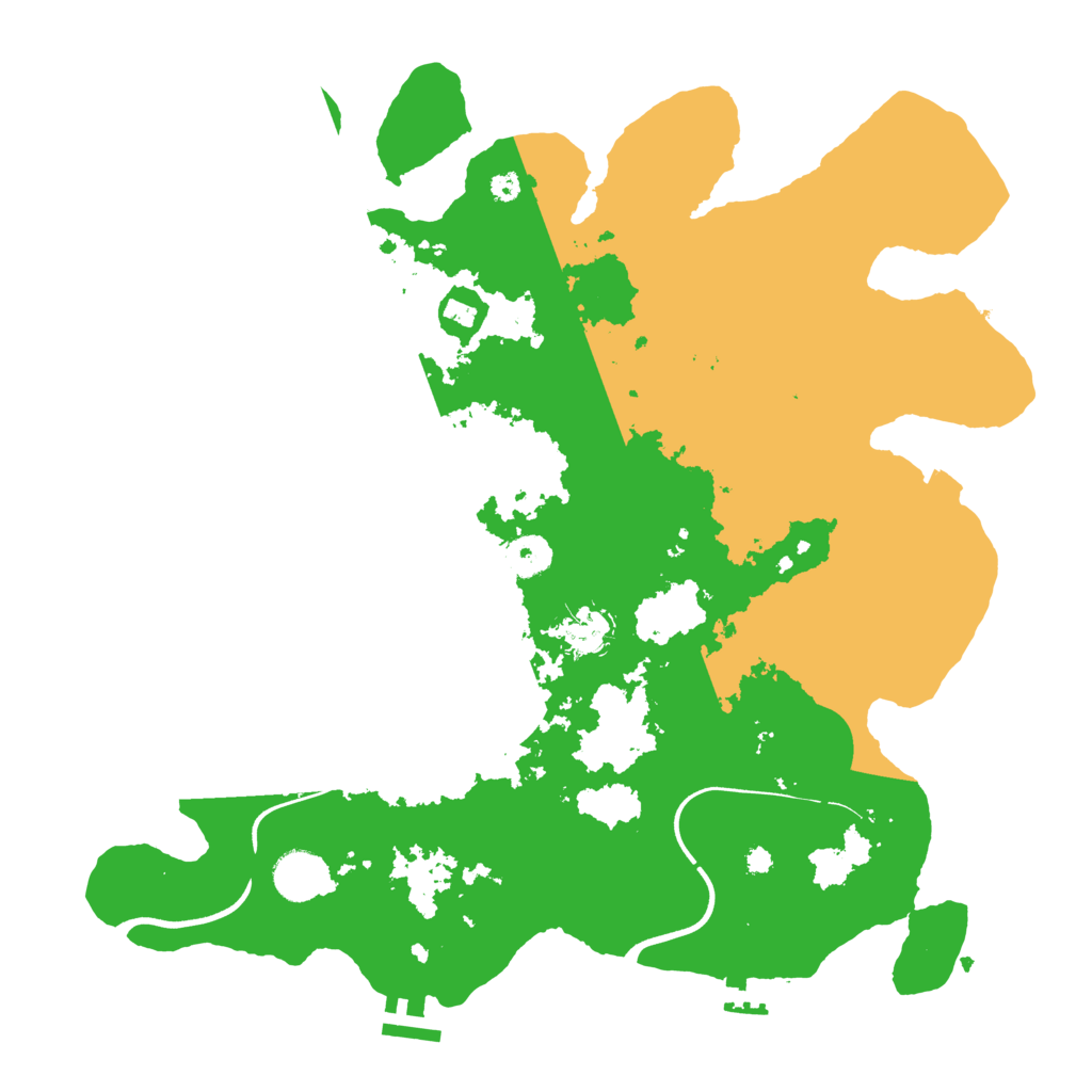 Biome Rust Map: Procedural Map, Size: 3750, Seed: 1210660398
