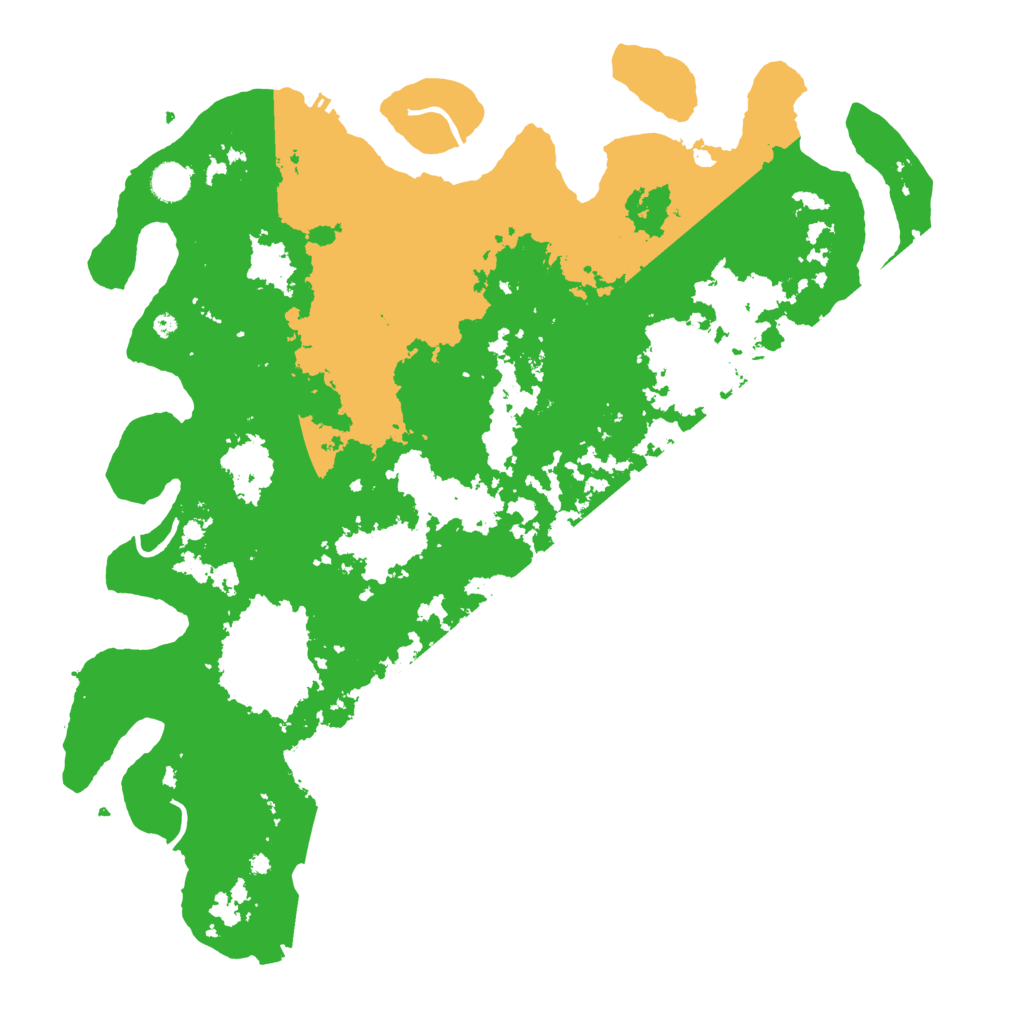 Biome Rust Map: Procedural Map, Size: 4550, Seed: 13